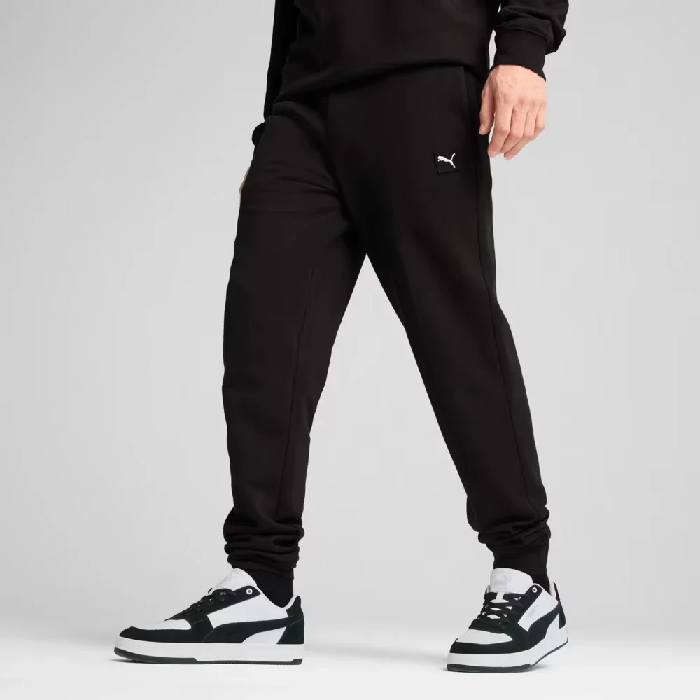 Брюки чоловічі Puma Ess Elevated Pants Black (684729-01) — Одяг