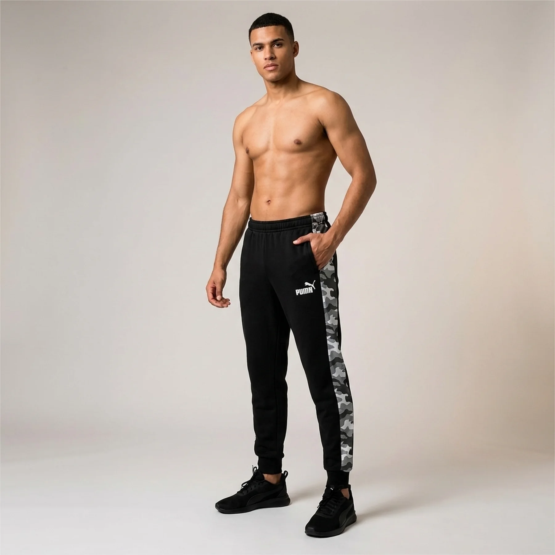 Брюки чоловічі Puma Essentials Block Camo (673339-01)