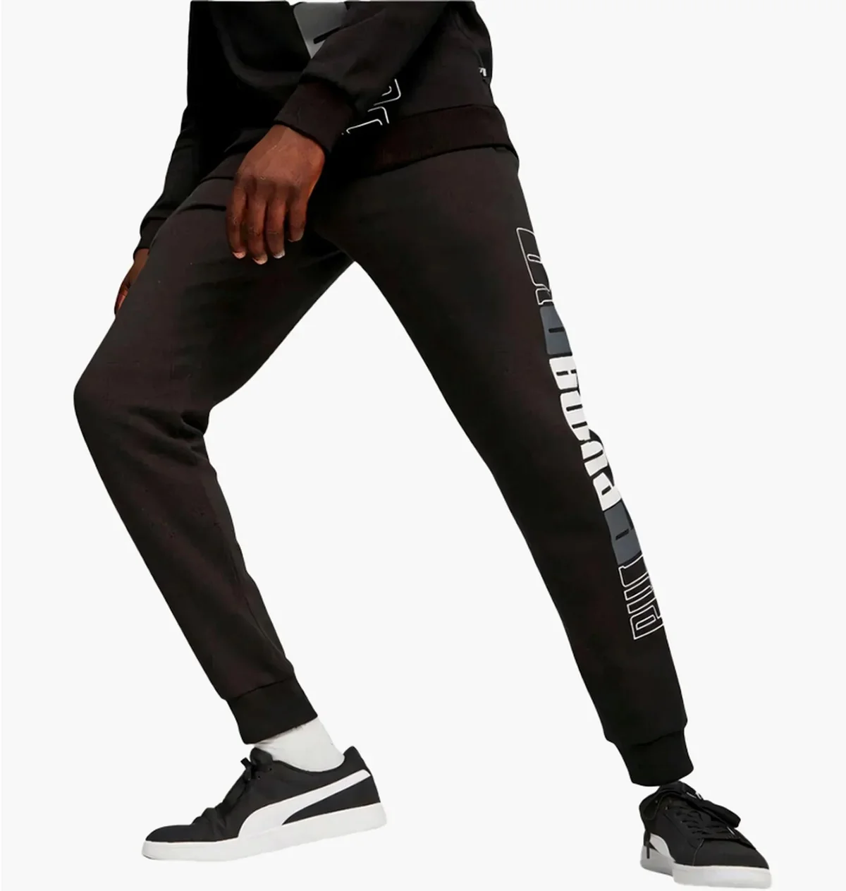 Брюки чоловічі Puma Essentials Logo Black (675920-01)