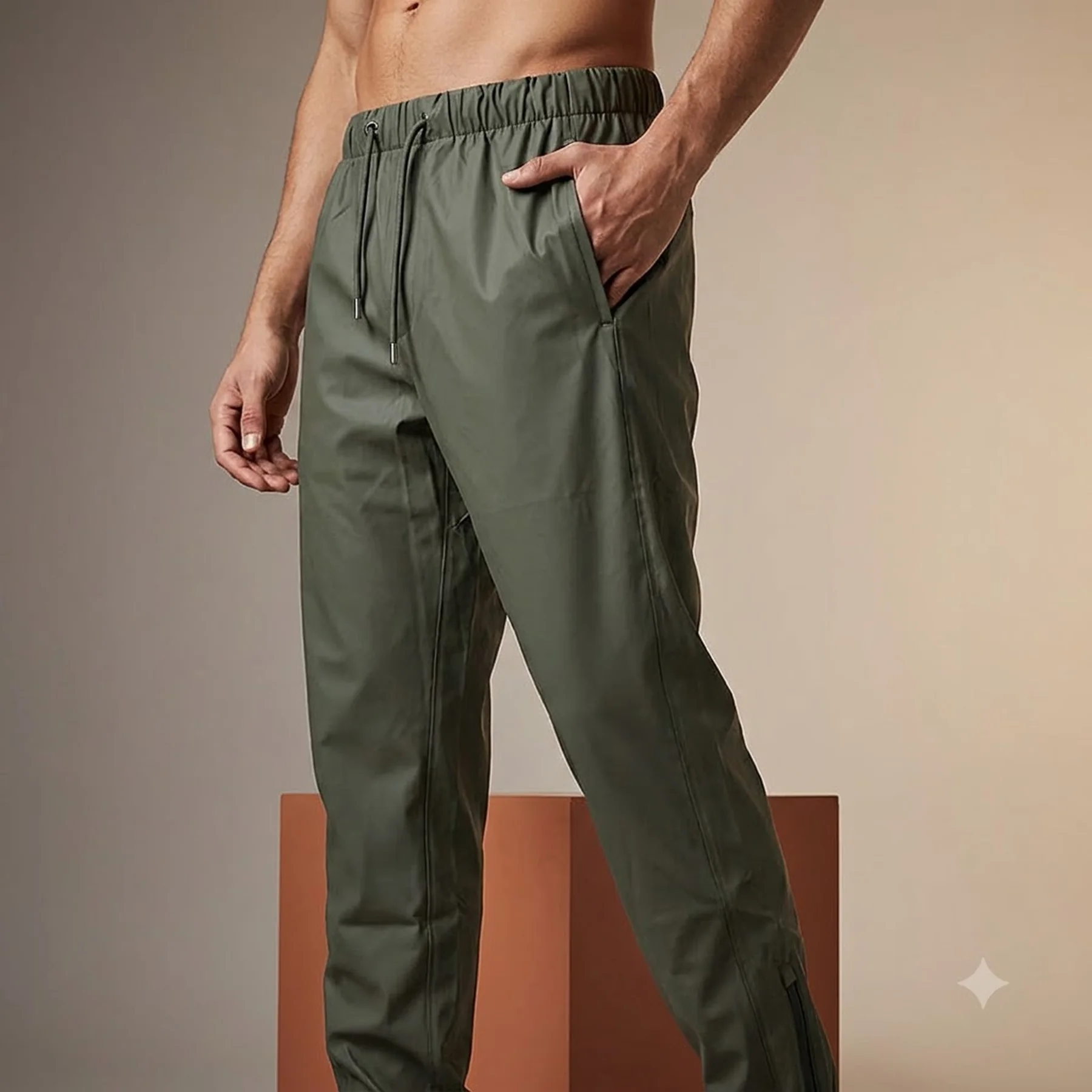 Брюки чоловічі Rains Rain Pants Green (1279-GREEN)
