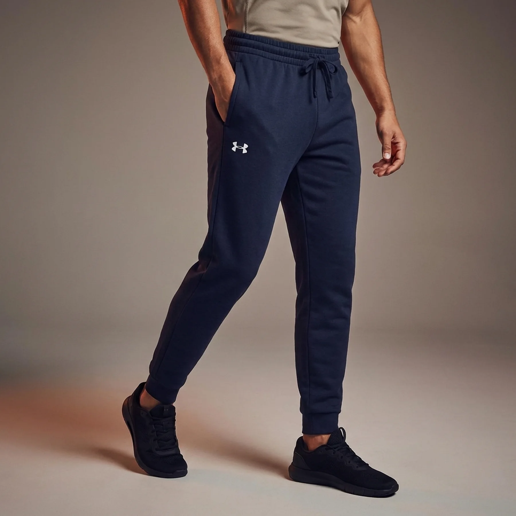 Брюки чоловічі Under Armour Rival Fleece Joggers (1379774-410)