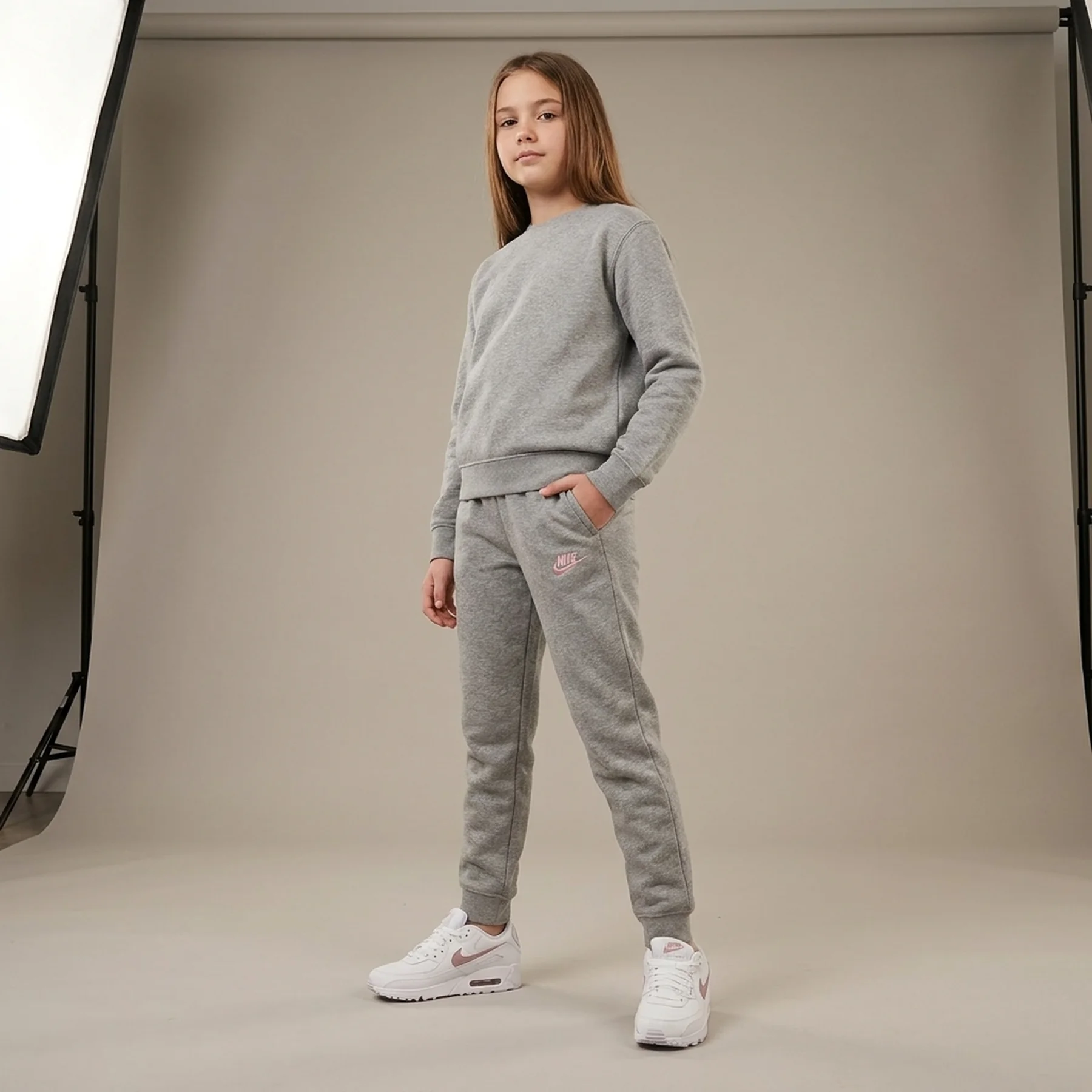 Брюки дитячі Nike G Nsw Club Ft Hw Fttd Pant (DC7211-010)