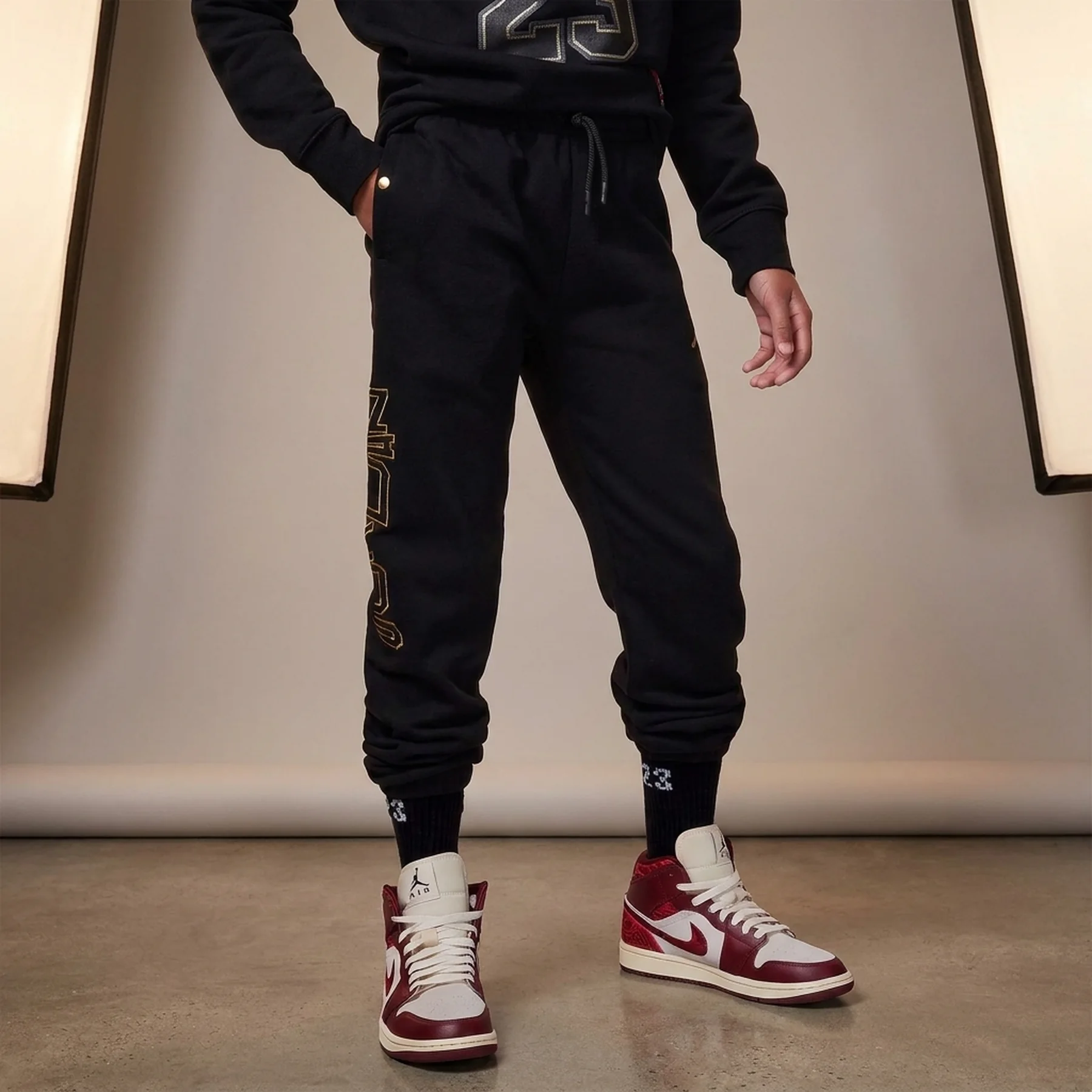 Брюки підліткові Jordan Take Flight Fleece Pants (FV5680-010)