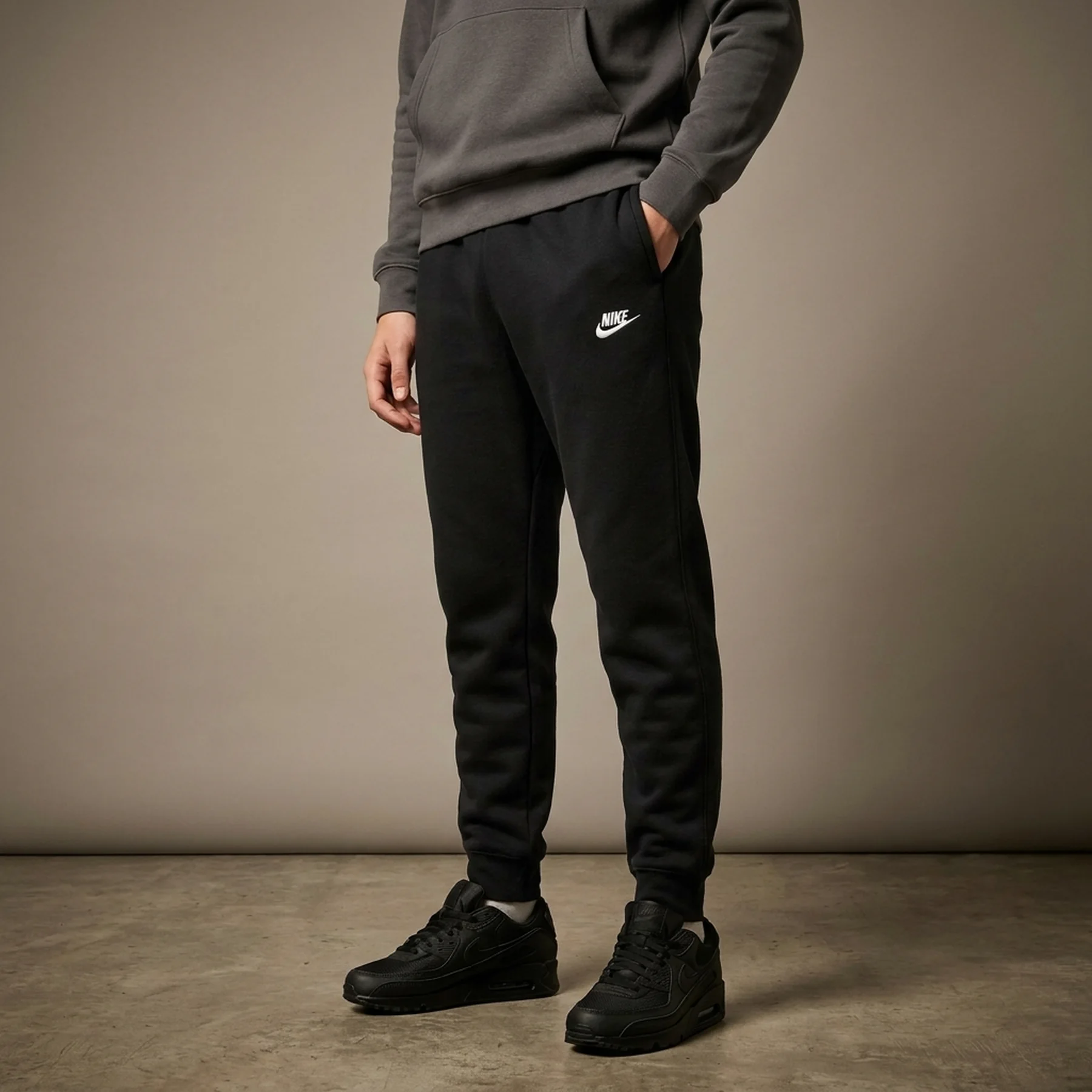 Брюки підліткові Nike Fleece Joggers (Extended Size) (FD3009-010)