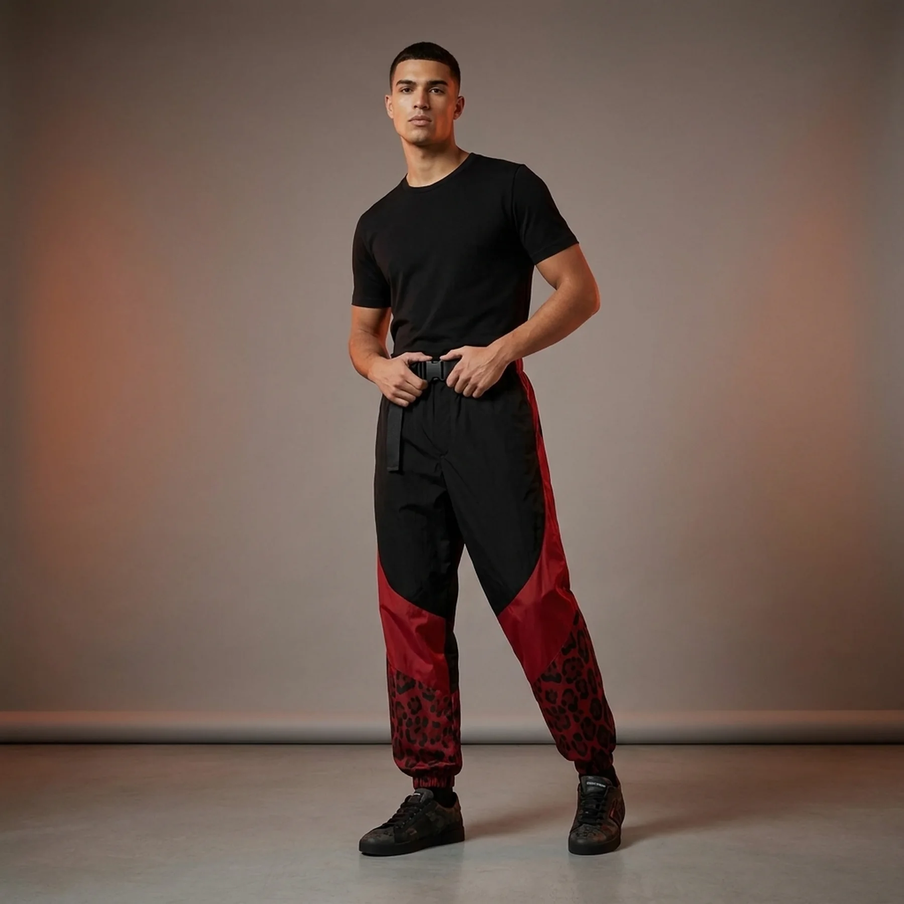 Брюки унісекс Dolce & Gabbana Belted Waist (GWWPAZFHMI1)