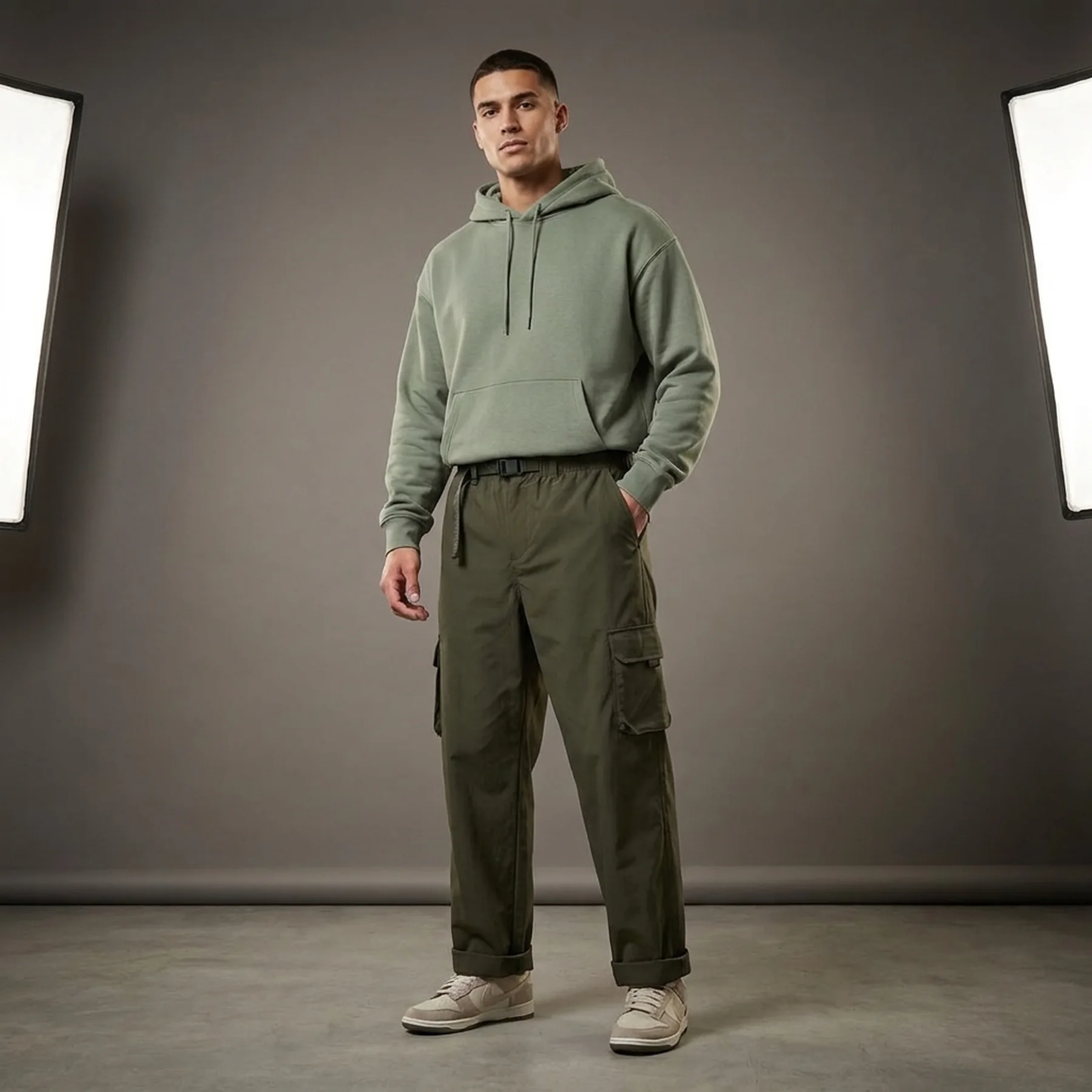 Брюки унісекс Nike Sb U Dri-Fit Kearny Crgo Olive (FV7347-355)