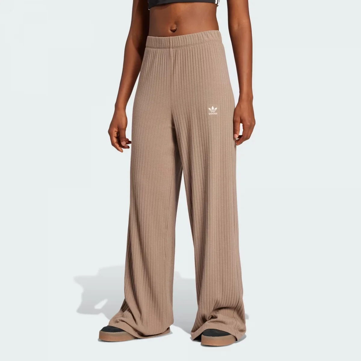Брюки жіночі Adidas Essentials Wide Rib (JD0768) — Одяг