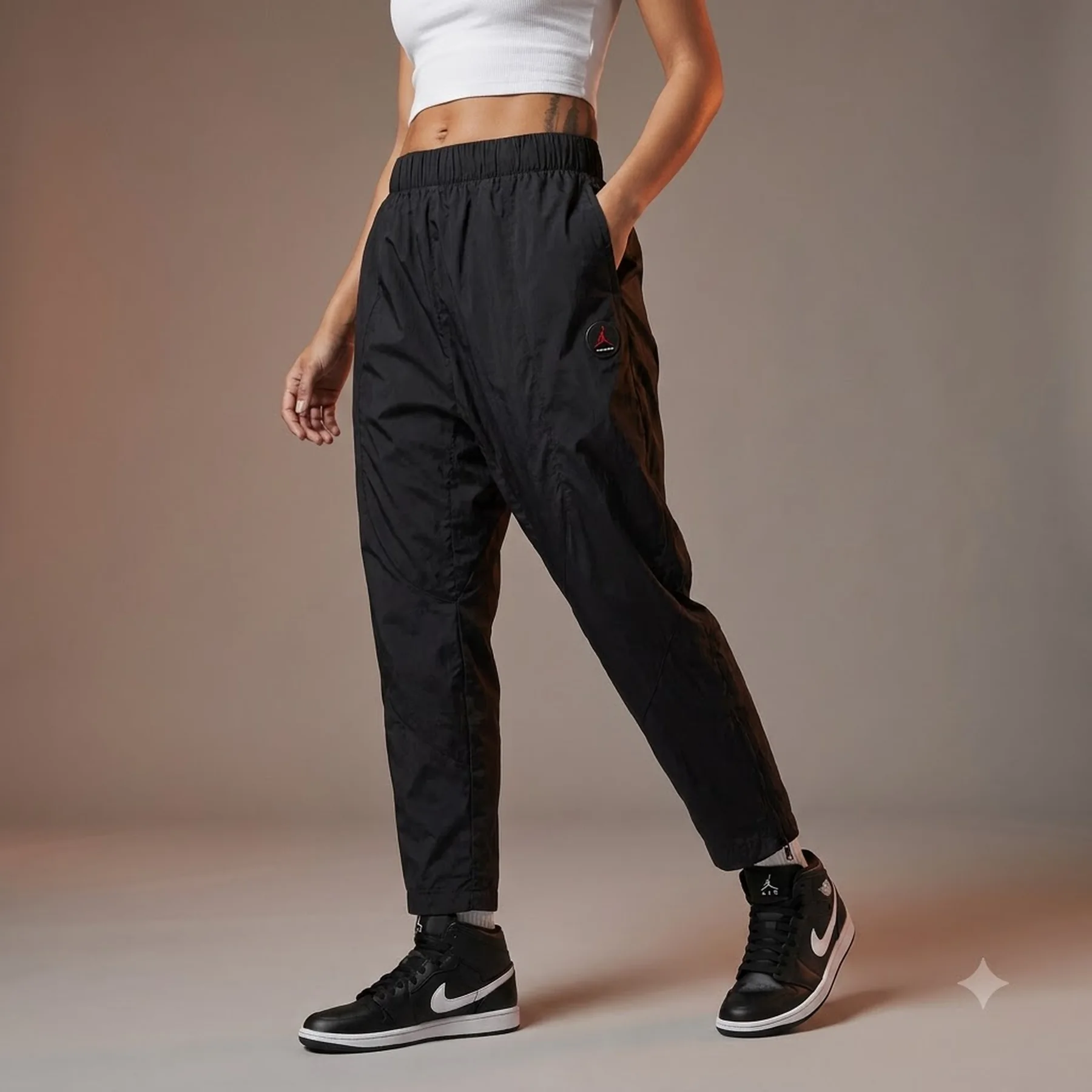 Брюки жіночі Jordan X Nina Chanel Abney Black (DO4154-010)