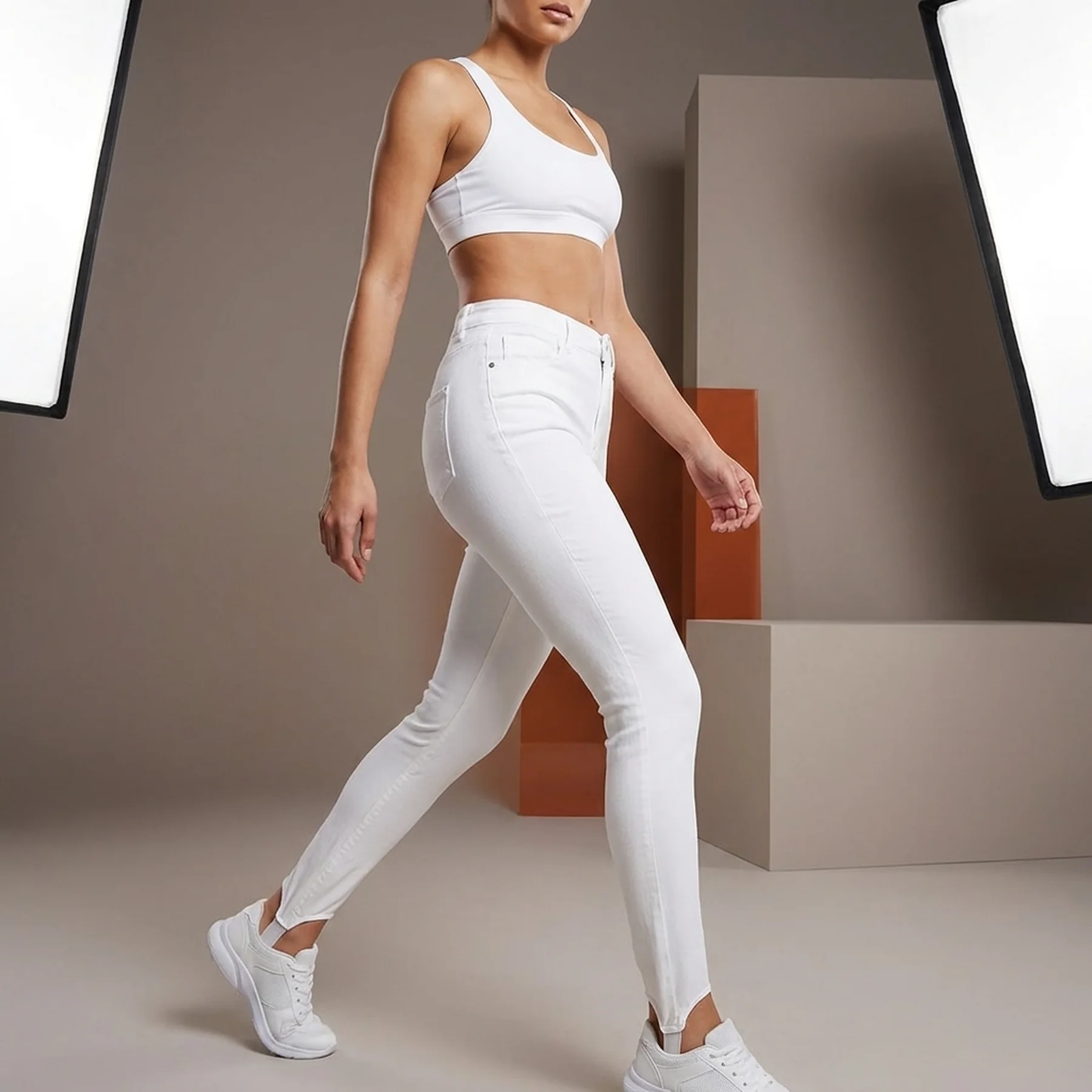 Брюки жіночі Missguided Sport Pants (COG1800645-WHITE)