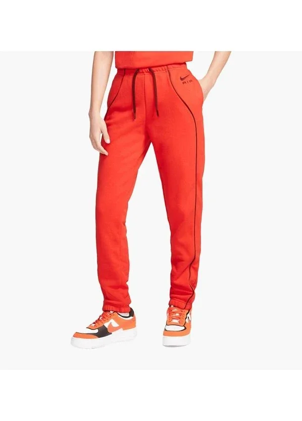 Брюки жіночі Nike Air Mid-Rise Fleece Joggers (DQ6563-696)