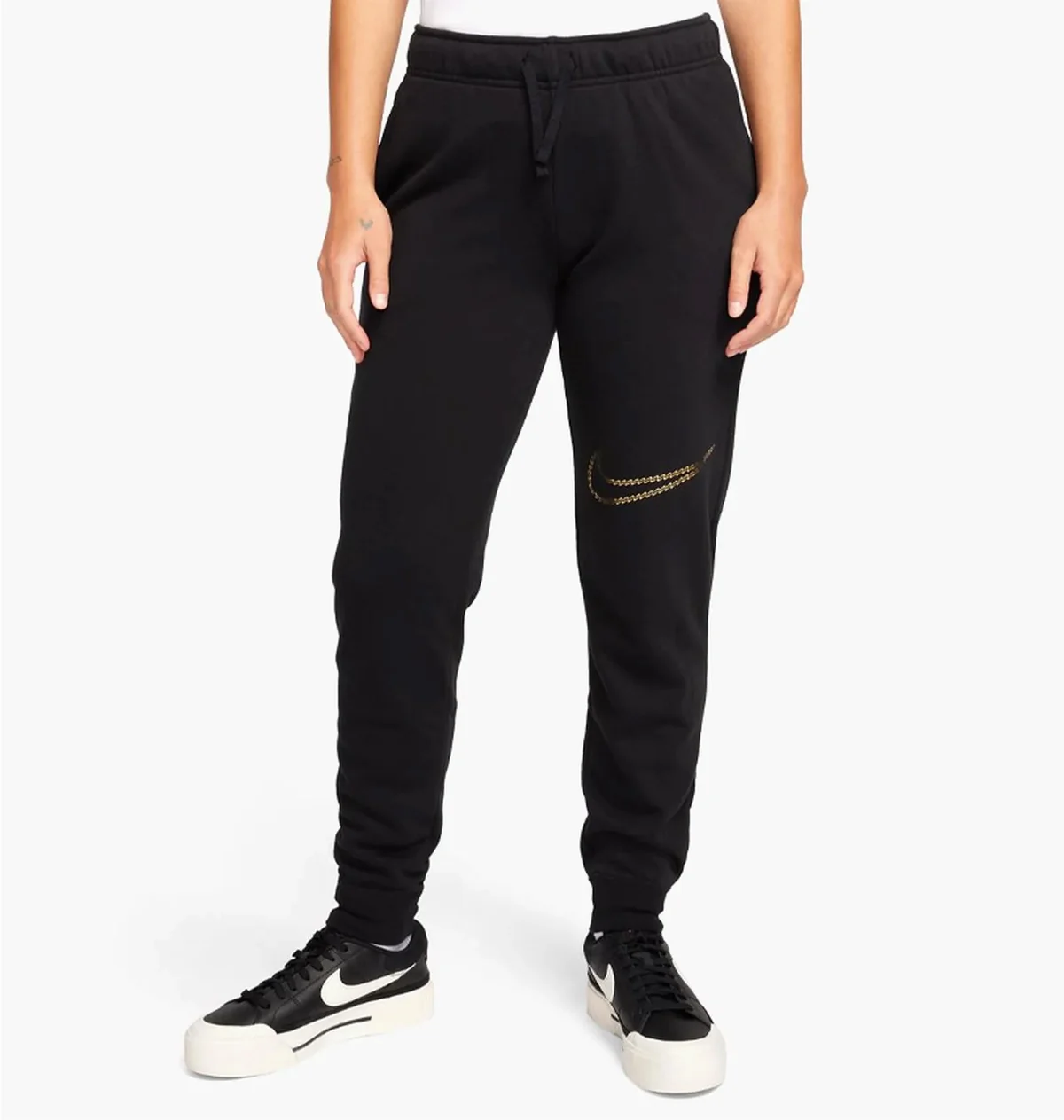 Брюки жіночі Nike Club Shine Jogger - 'Black' (FB8760-010)