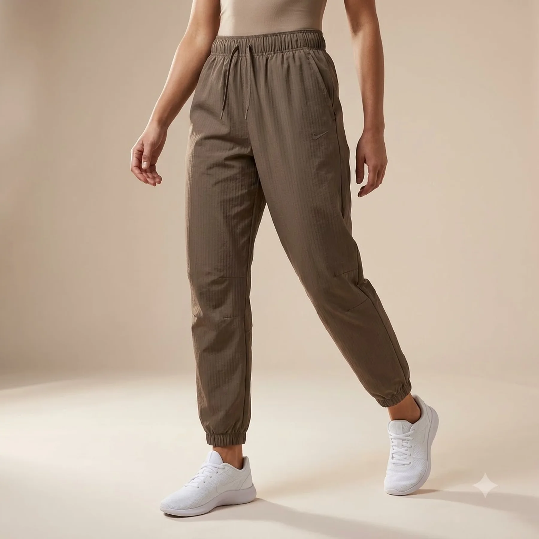 Брюки жіночі Nike Dri-Fit Fast Brown (FB7730-214)