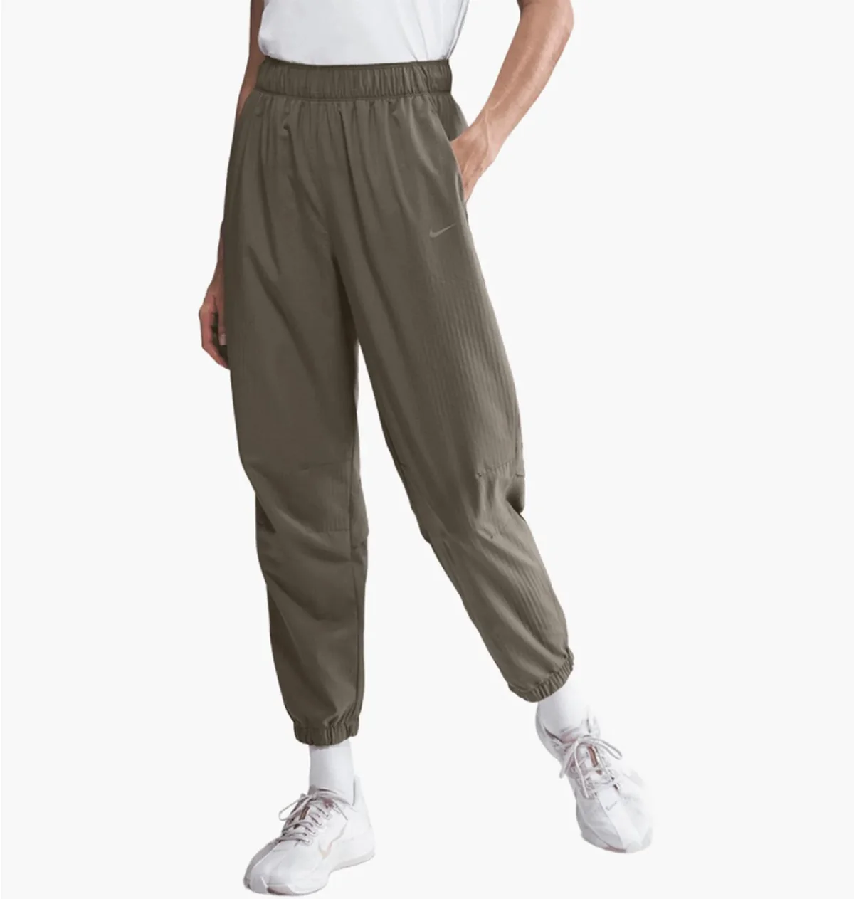 Брюки жіночі Nike Dri-Fit Fast Brown (FB7730-214)