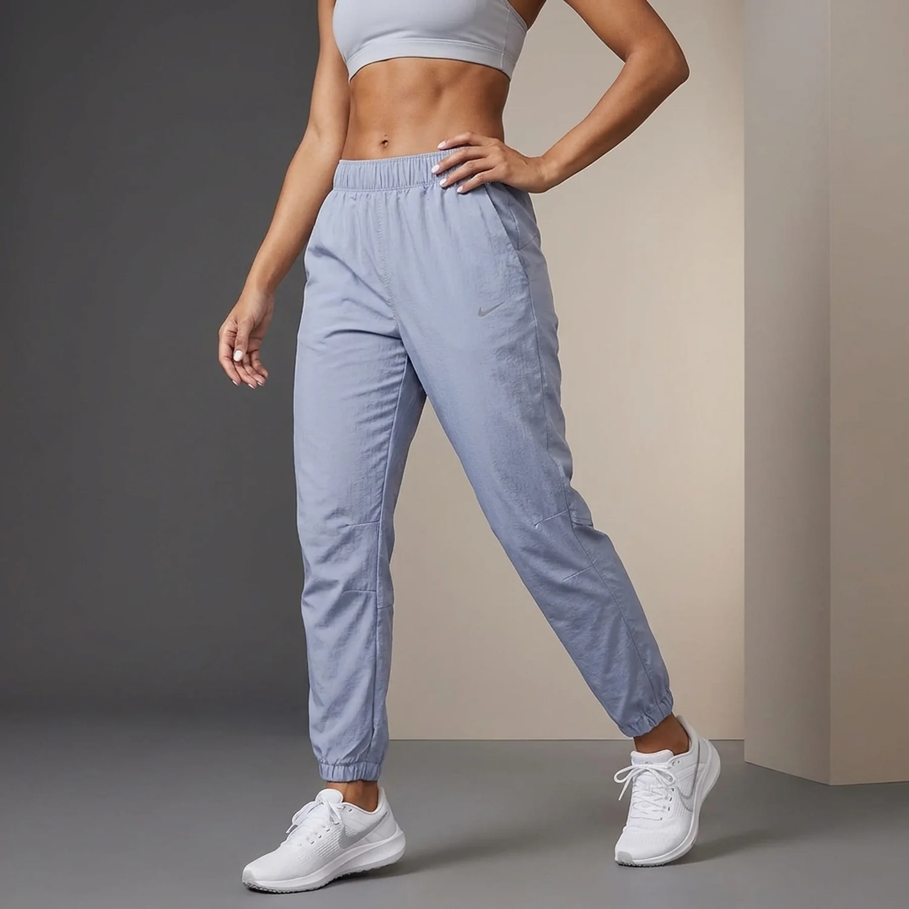 Брюки жіночі Nike Dri-Fit Fast Light Blue (FB7730-493)