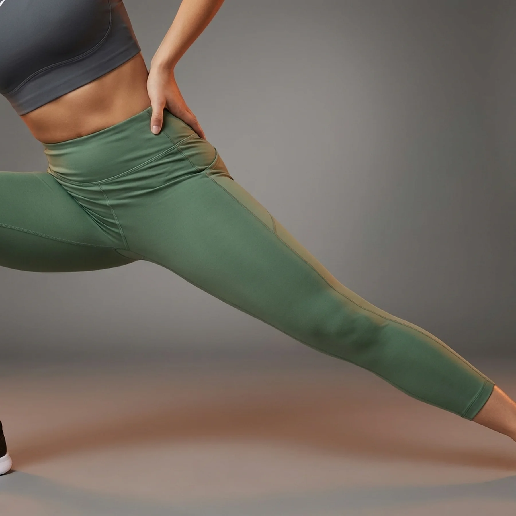 Брюки жіночі Nike Fast Dri-Fit 7/8 Green (FB7029-338)
