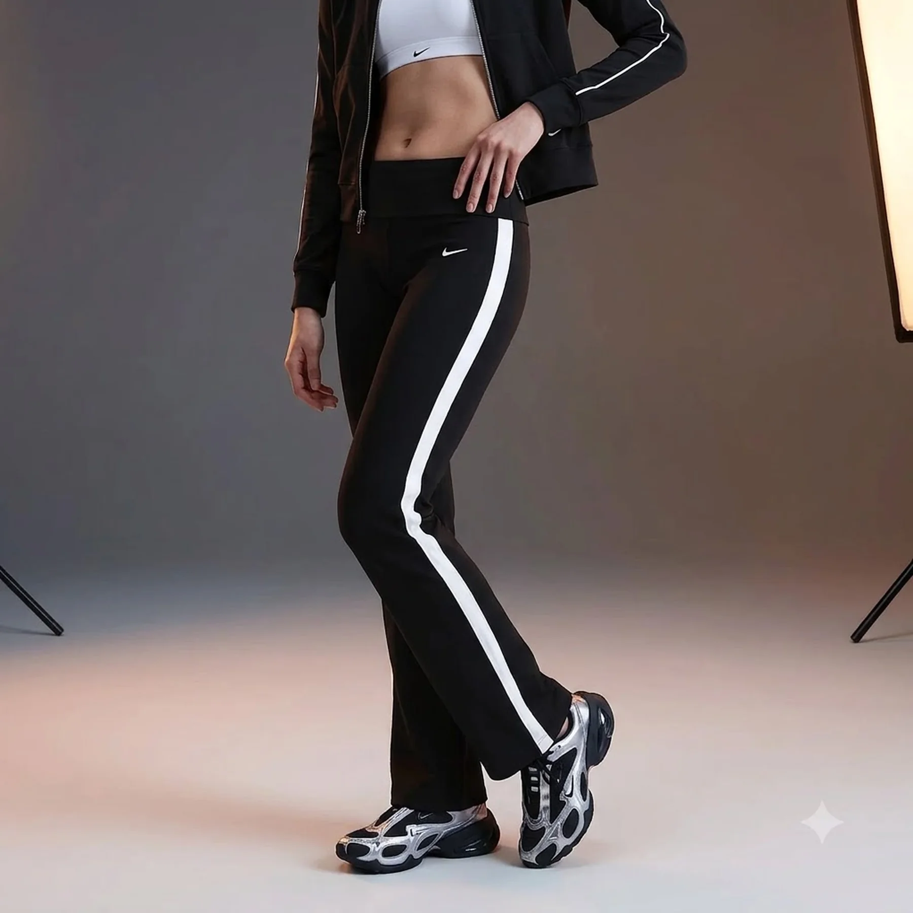 Брюки жіночі Nike Fldovr Black (IH4063-010)