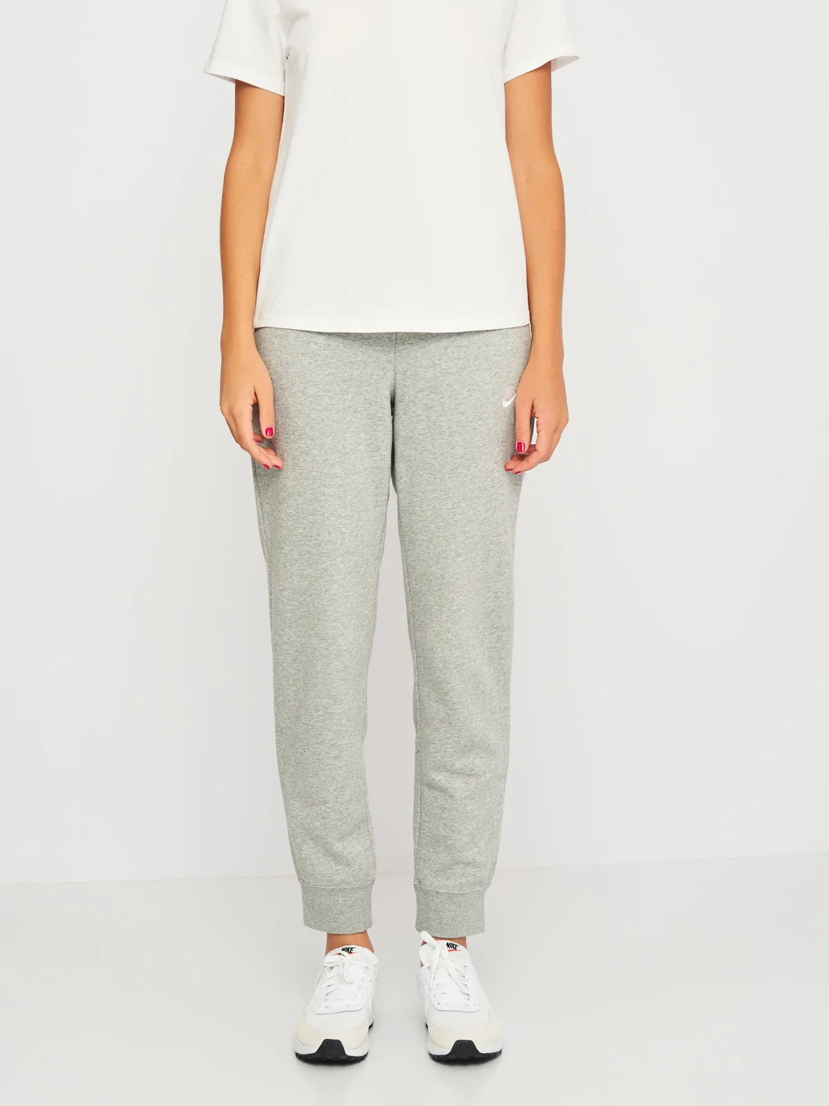 Брюки жіночі Nike Fleece Mid-Rise Slim Joggers (DQ5174-063)