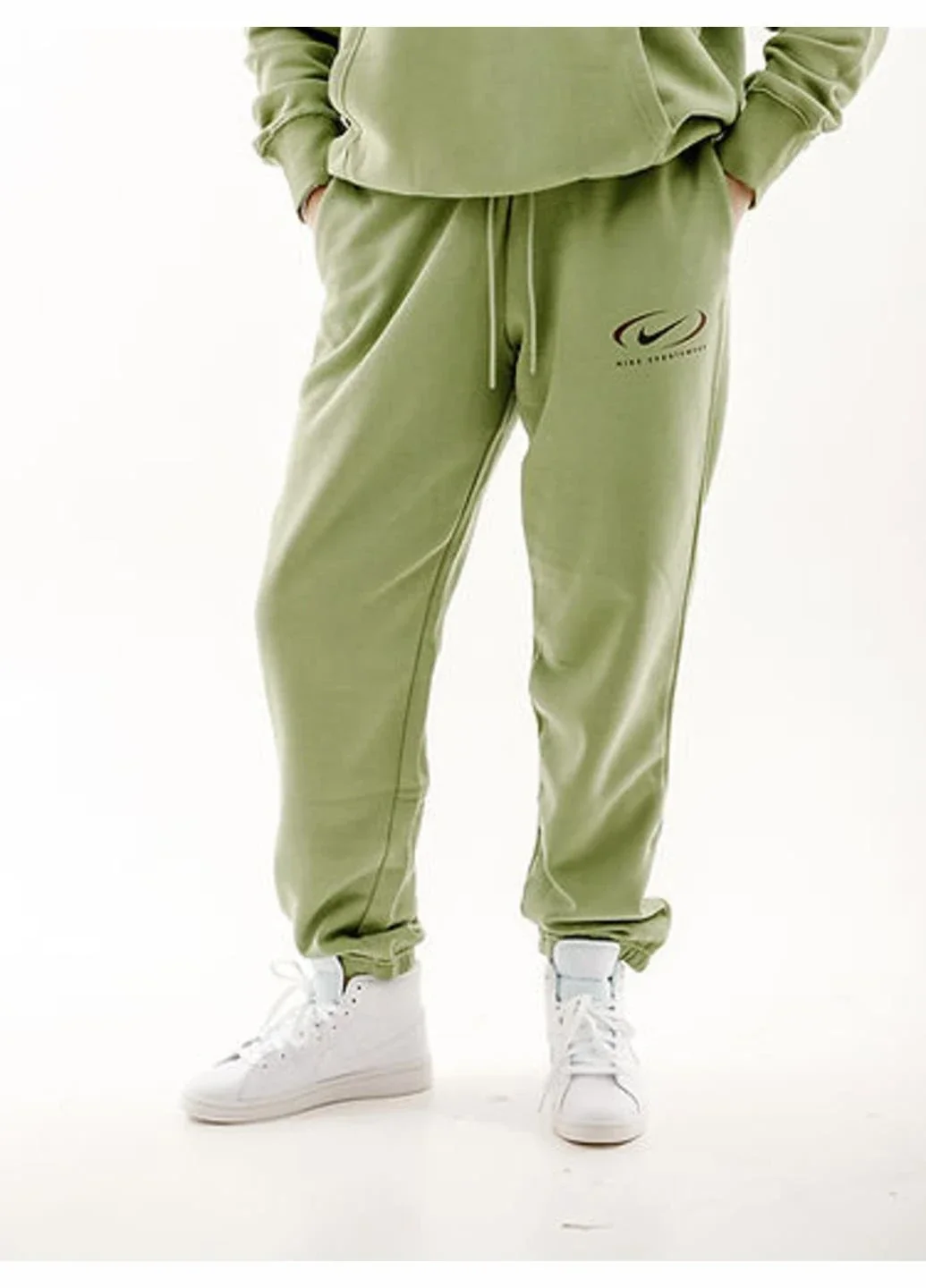 Брюки жіночі Nike Ns Phnx Flc Hr Os Pant Prnt (FN7716-386)