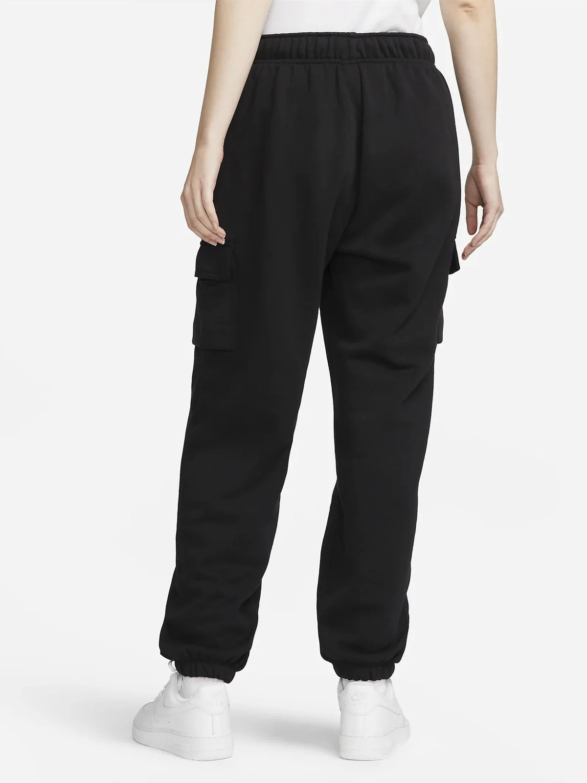 Брюки жіночі Nike Nsw Club Fleece Cargo Pants Black Dq5196-010 (DQ5196-010)