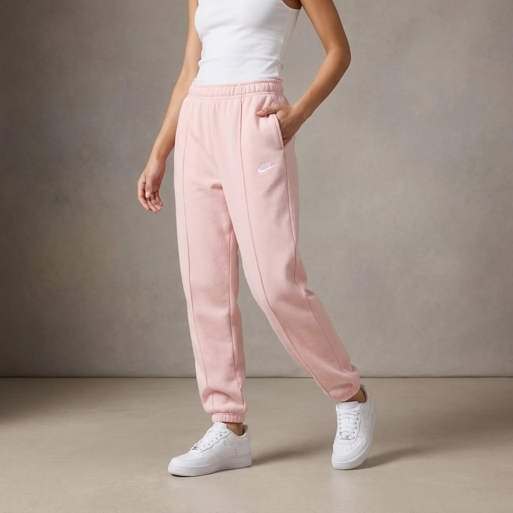 Брюки жіночі Nike Nsw Essentials Fleece Pants Wmns Peach (BV4089-610)