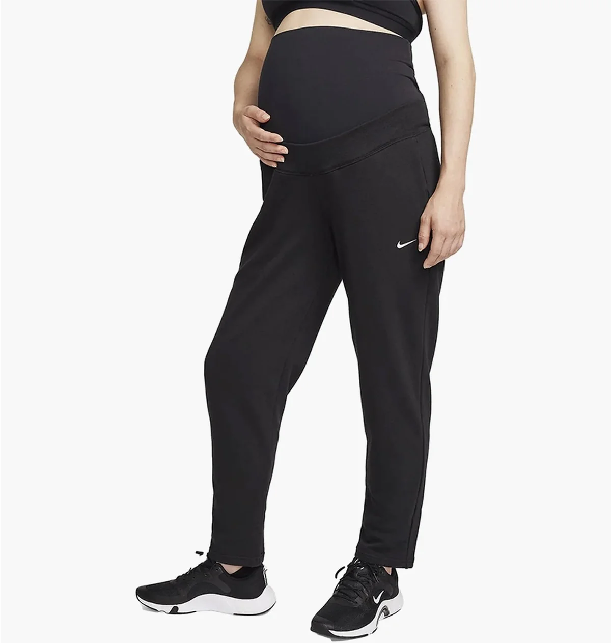 Брюки жіночі Nike One French Terry Pants Black (FB4683-010)