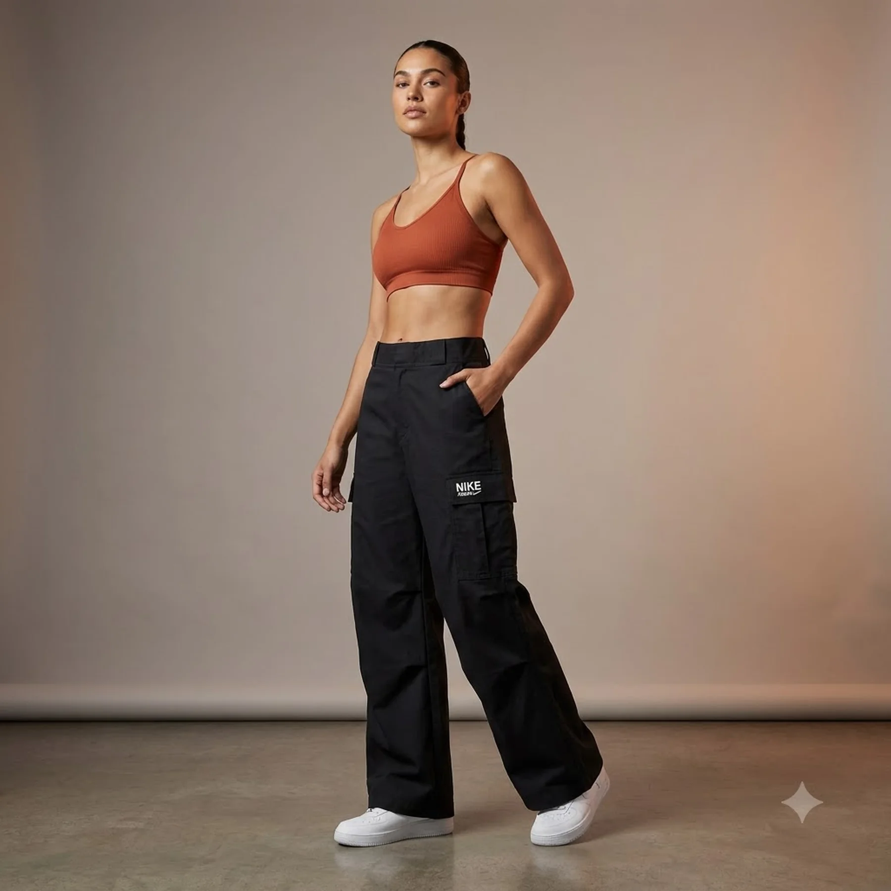 Брюки жіночі Nike Sportswear Black (HM4322-010)