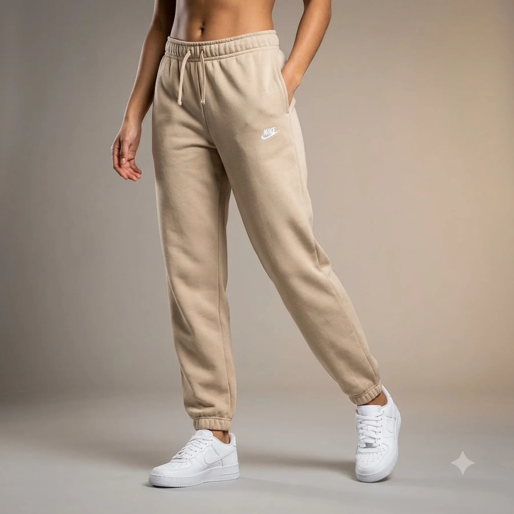 Брюки жіночі Nike Sportswear Essential Beige (BV4095-206)