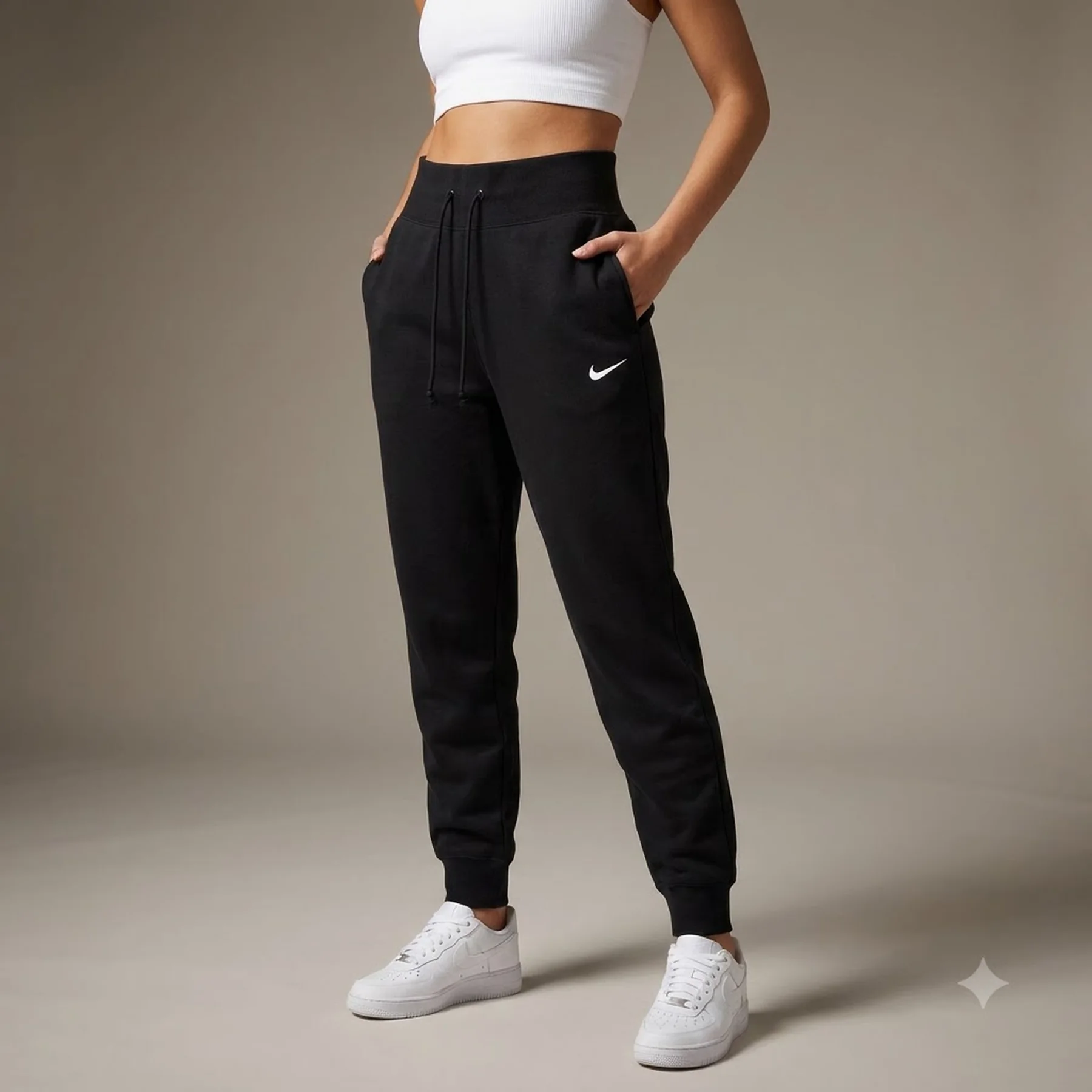 Брюки жіночі Nike Sportswear Phoenix Fleece (DQ5688-010)
