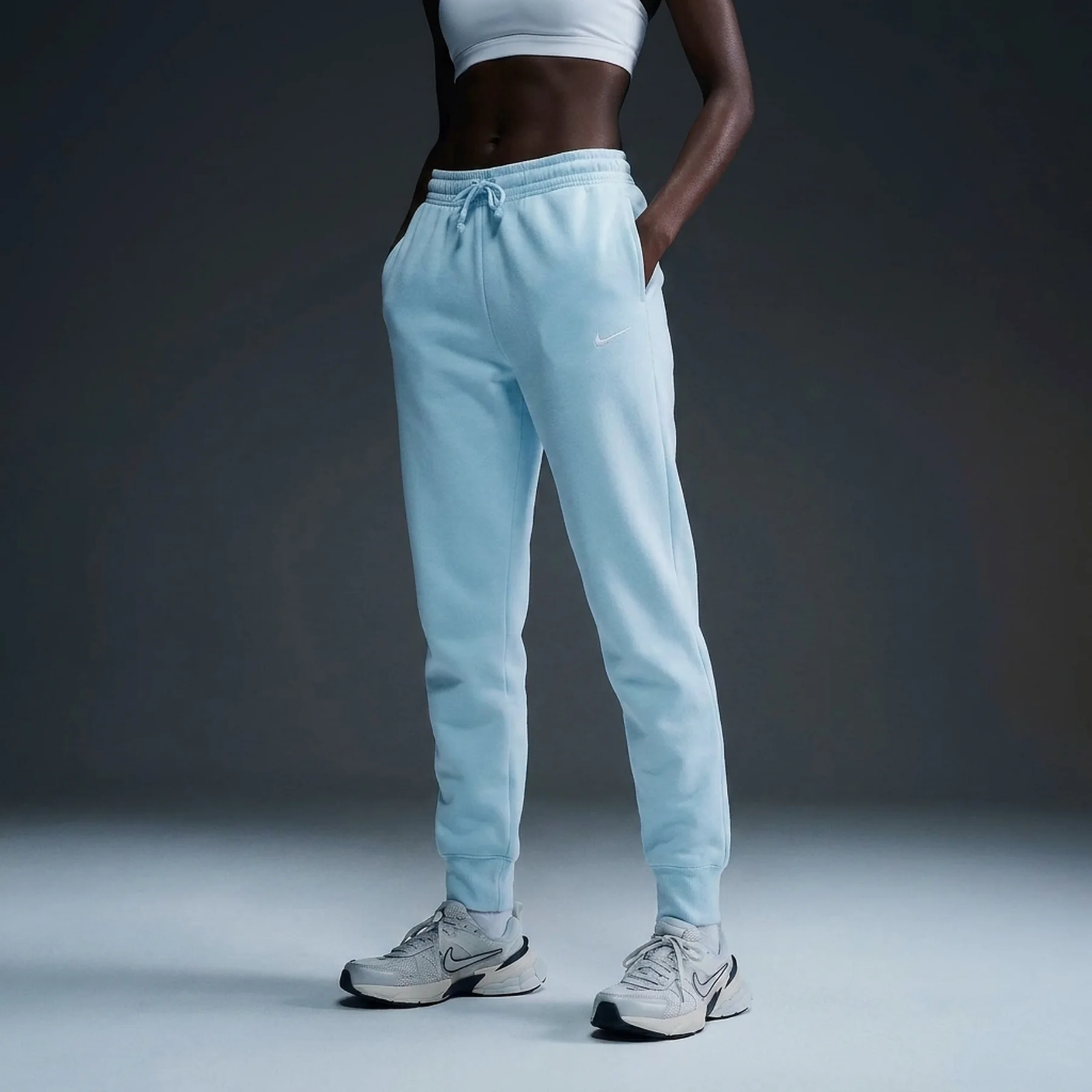 Брюки жіночі Nike Sportswear Phoenix Fleece (FZ7626-474)