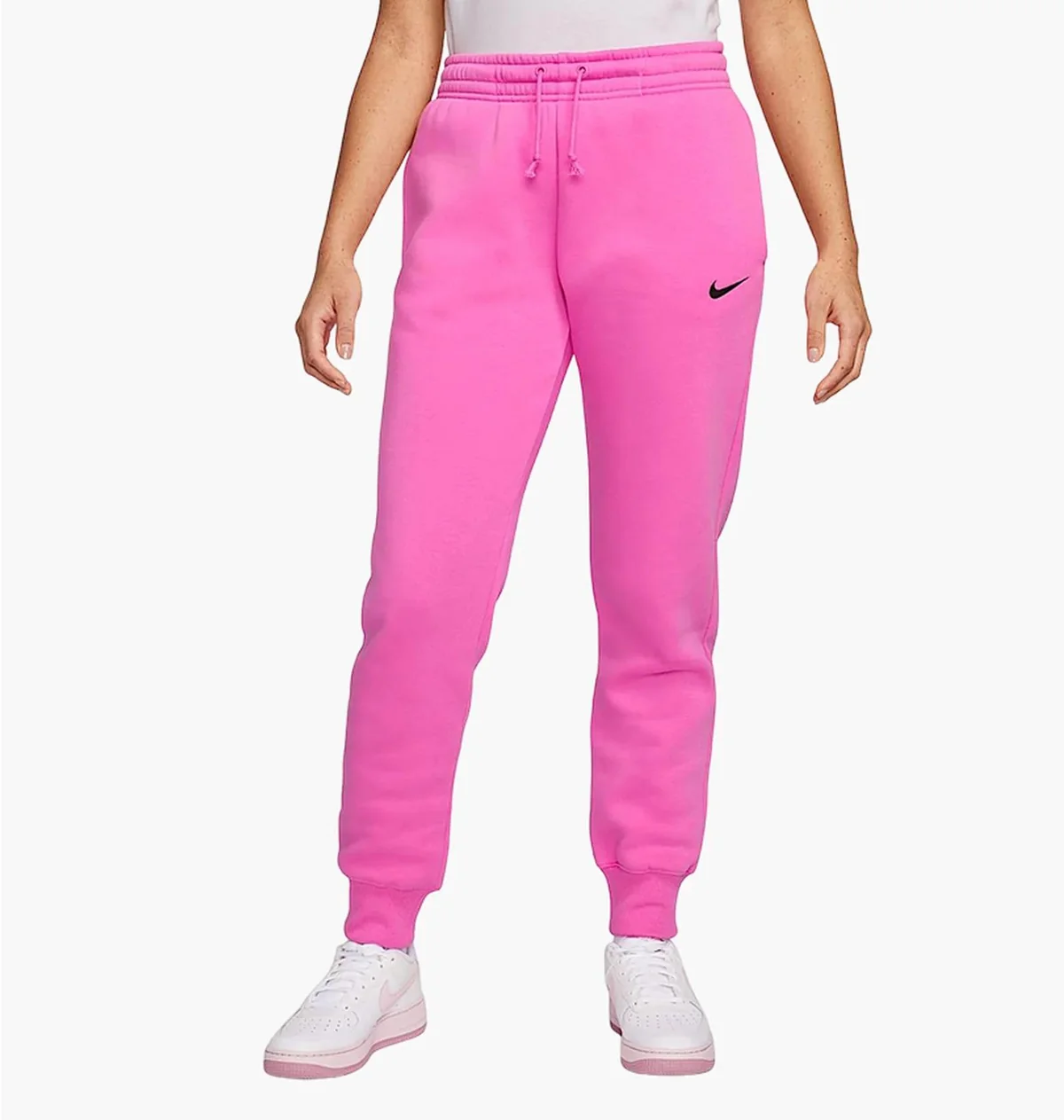 Брюки жіночі Nike Sportswear Phoenix Fleece Pink (FZ7626-675)