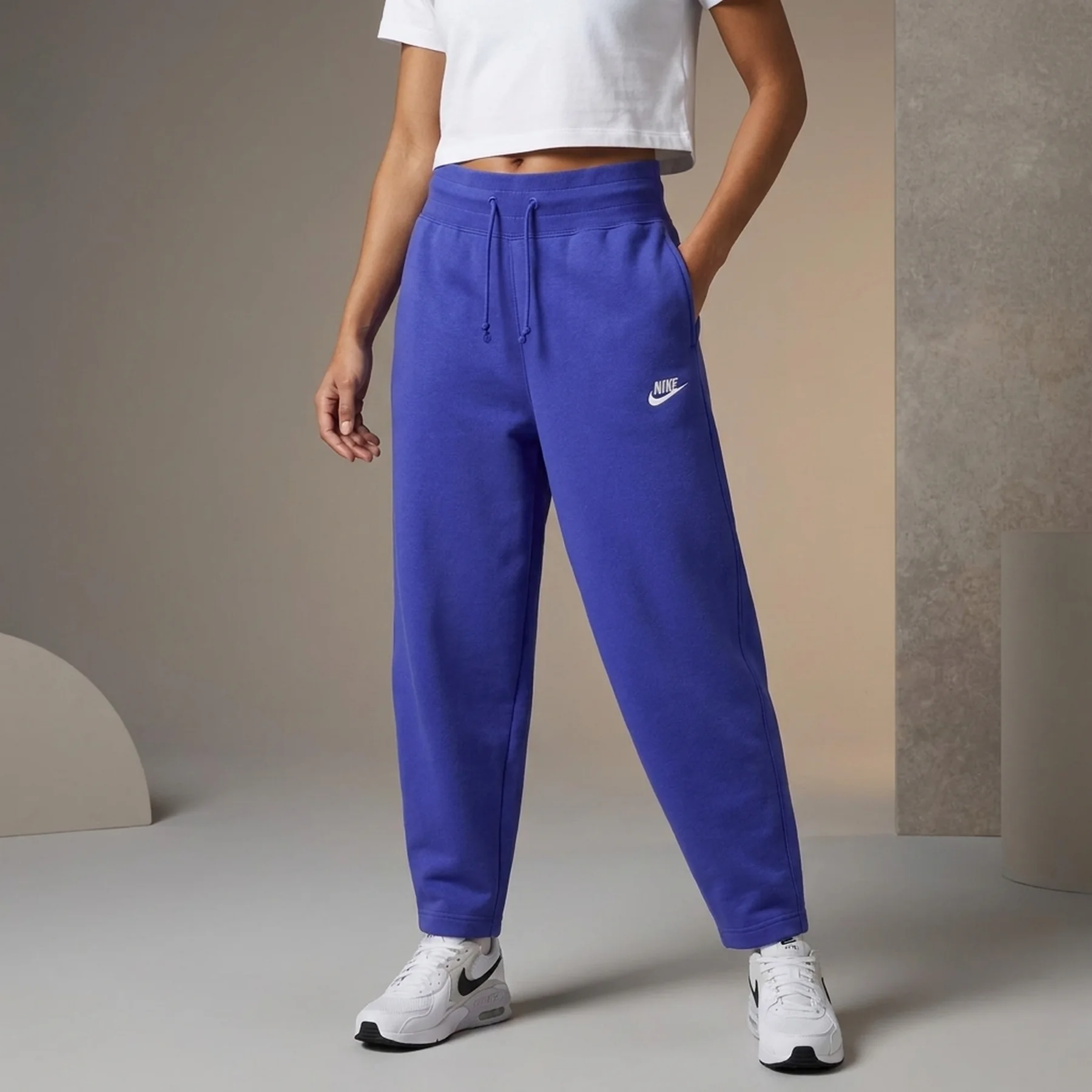 Брюки жіночі Nike Sportswear Phoenix Fleece Violet Dq5678-430 (DQ5678-430)