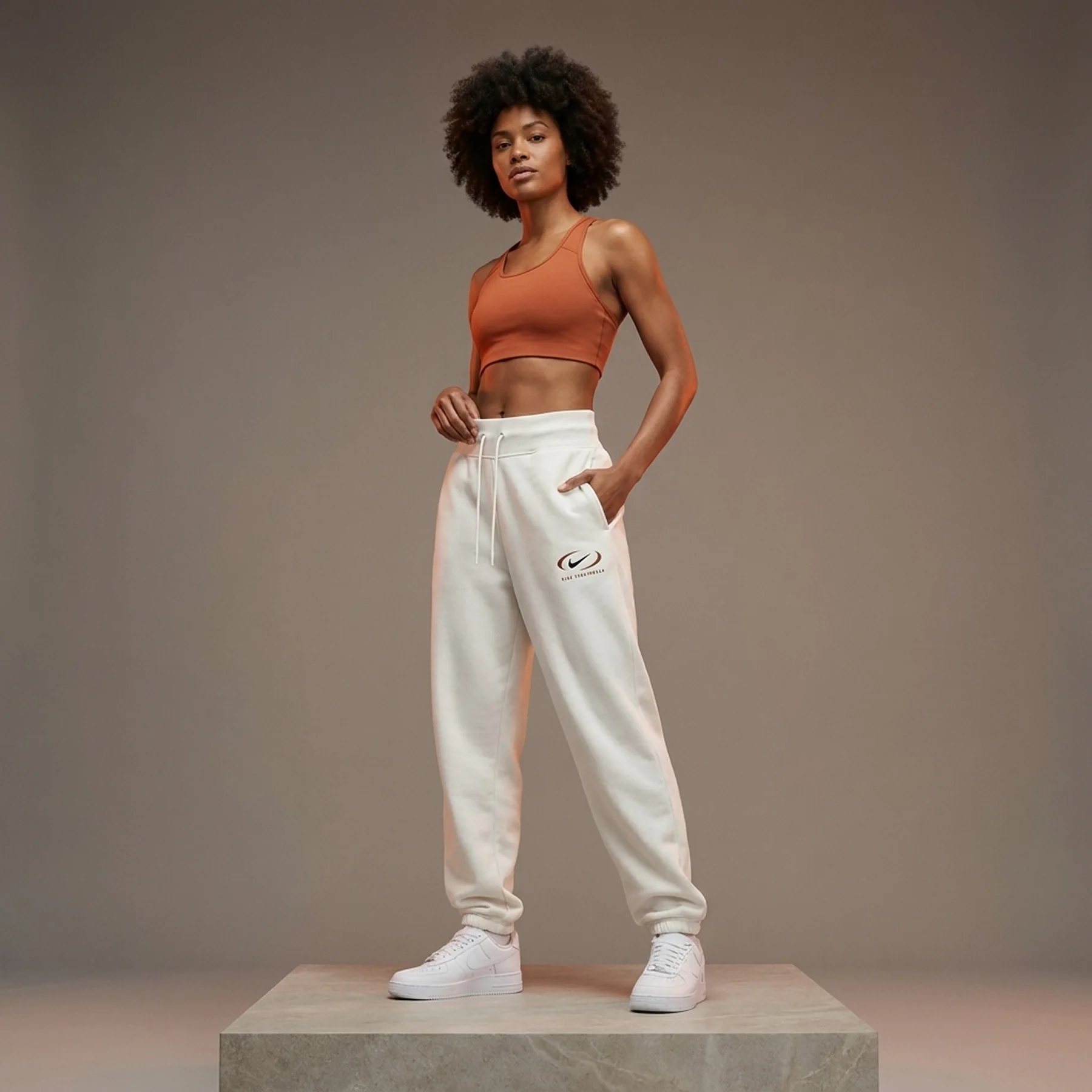 Брюки жіночі Nike Sportswear Phoenix Fleece Women's Oversized High-Waisted Trousers (FN7716-133)