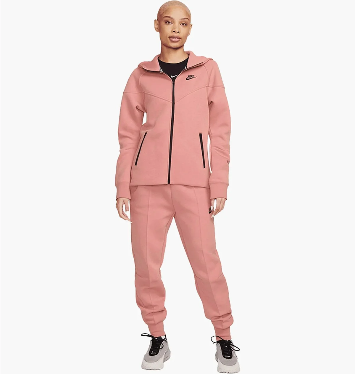 Брюки жіночі Nike Sportswear Tech Fleece Mid-Rise Joggers (FB8330-618)