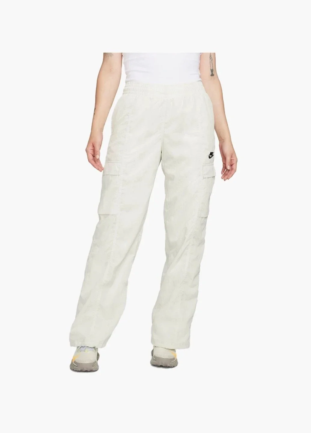 Брюки жіночі Nike Sportswear Woven Cargo Pants White (FN7696-020)