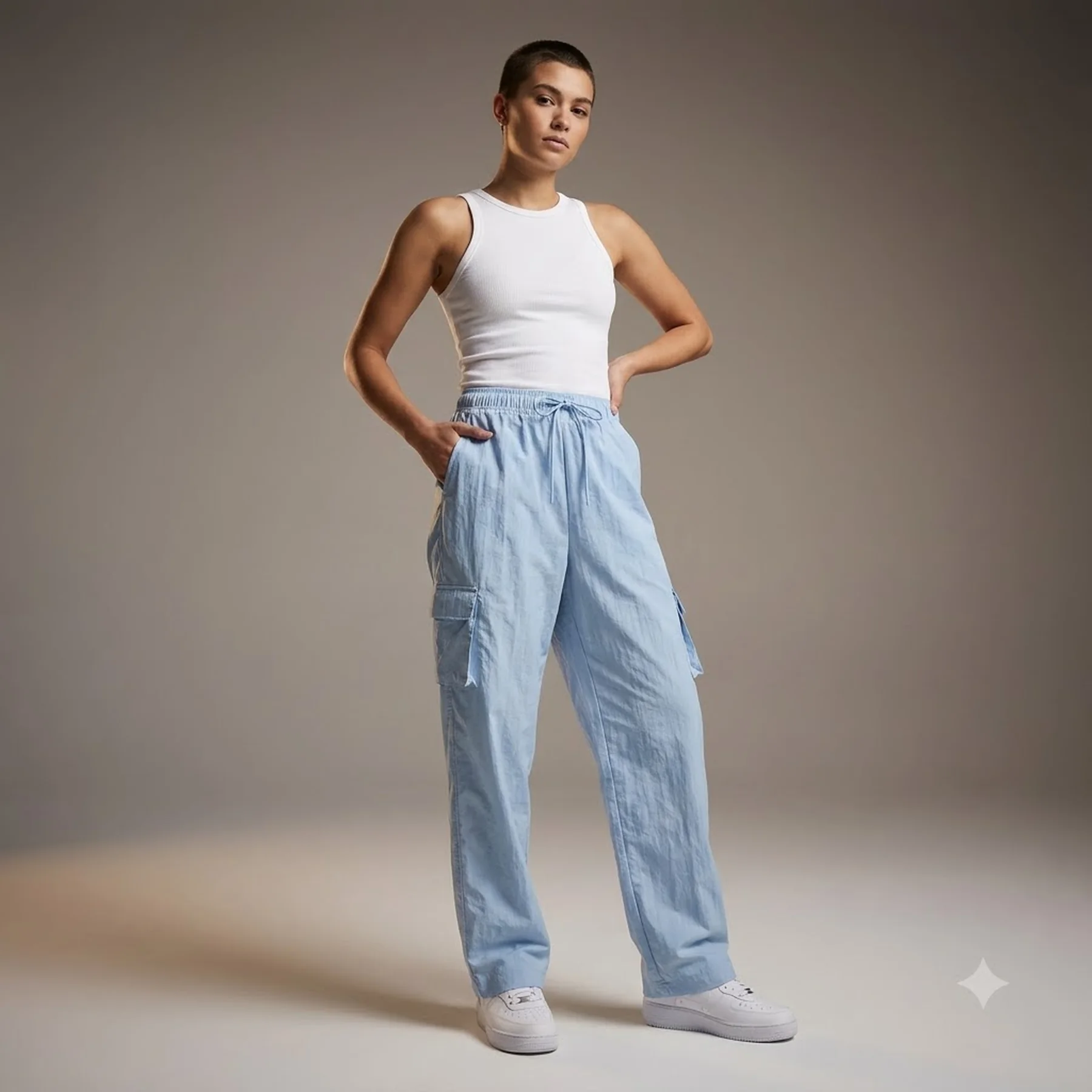 Брюки жіночі Nike W Essntl Wvn Hr (DO7209-441)