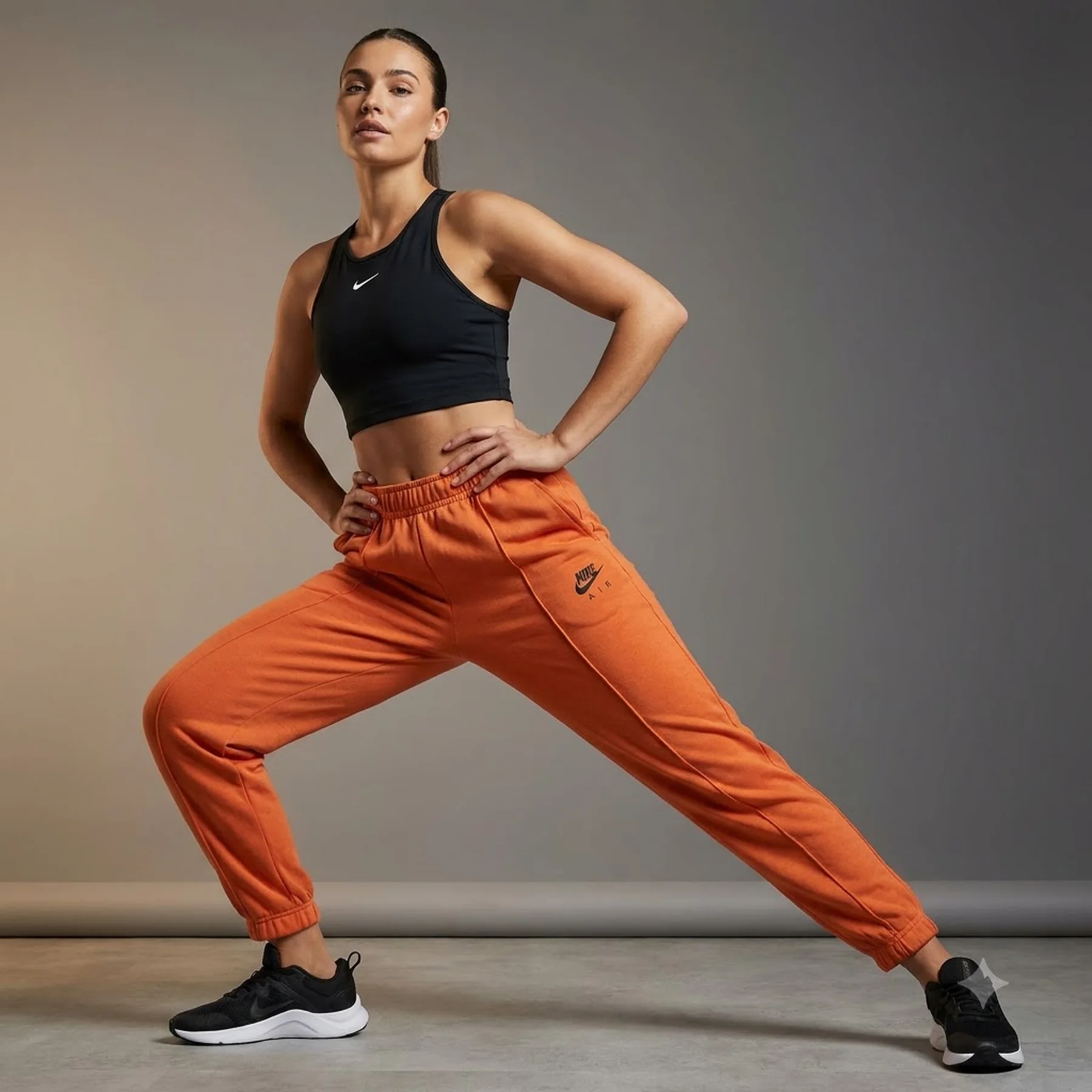 Брюки жіночі Nike W Nk 24.7 Orange (HQ8184-633)