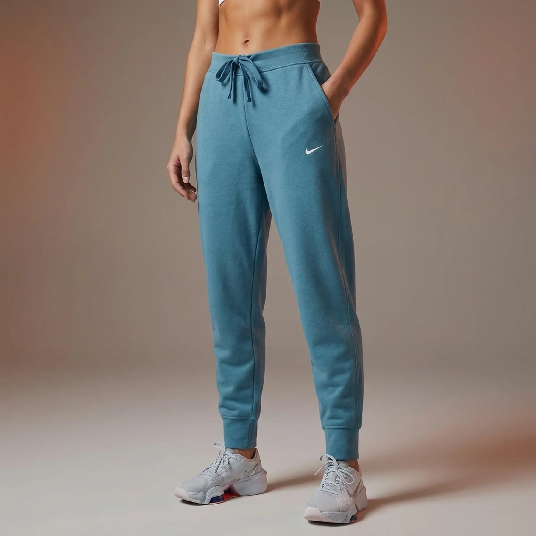 Брюки жіночі Nike W Nk Df Get Fit Fl Tp Pnt (CU5495-440)