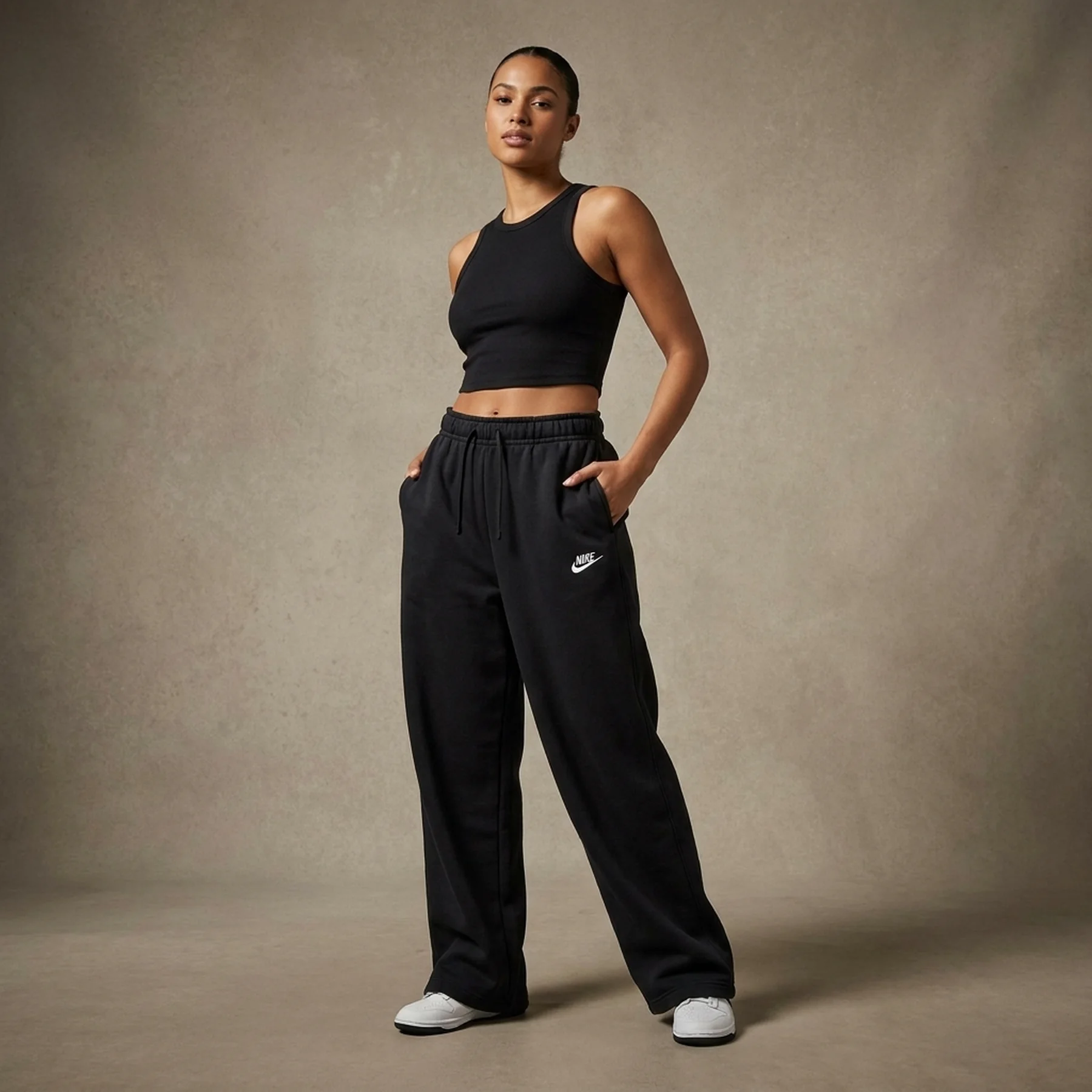 Брюки жіночі Nike W Nsw Club Flc Mr Os Pant (DQ5800-010)