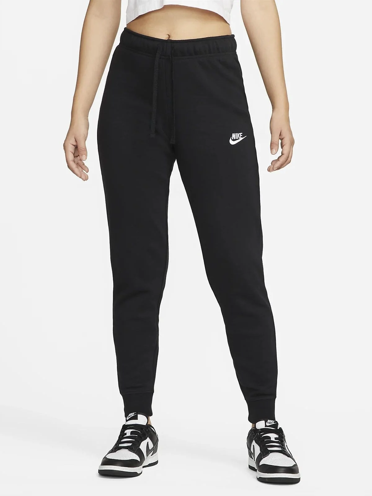 Брюки жіночі Nike W Nsw Club Flc Mr Pant Tight (DQ5174-010) — Одяг