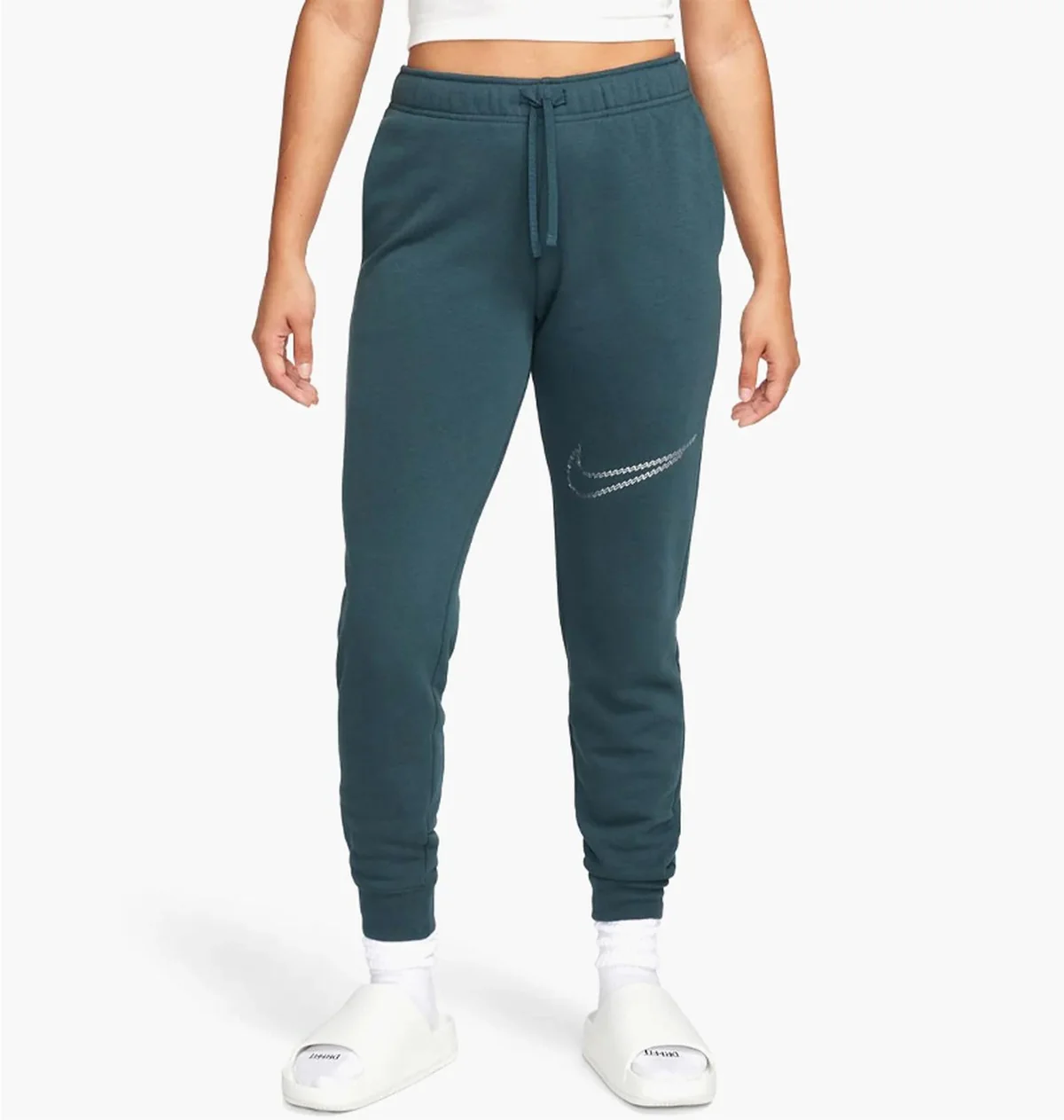 Брюки жіночі Nike W Nsw Club Flc Shine Mr Pant (FB8760-328)