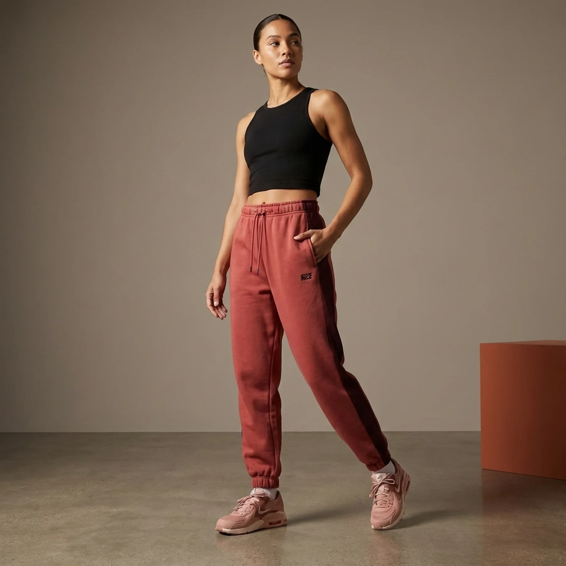 Брюки жіночі Nike W Nsw Ic Flc Pant Ce (DQ7112-691)