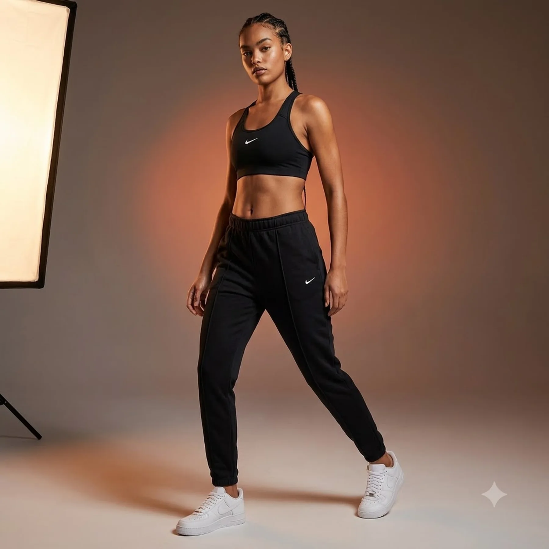 Брюки жіночі Nike W Nsw Nk Chll Ft Hr Swtpnt (FN2434-010)