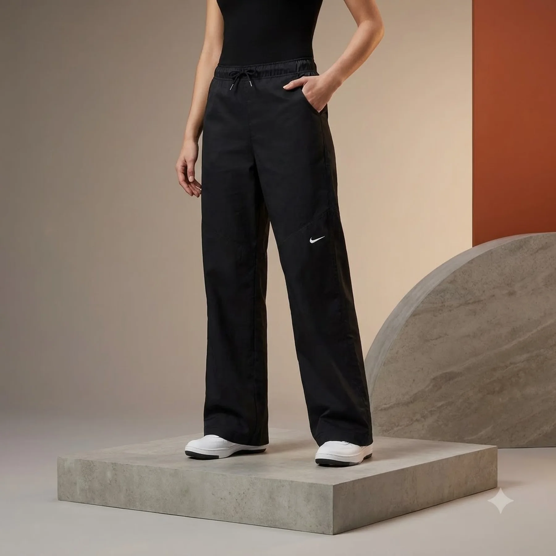 Брюки жіночі Nike W Sportswear Essentials (FB8284-010)
