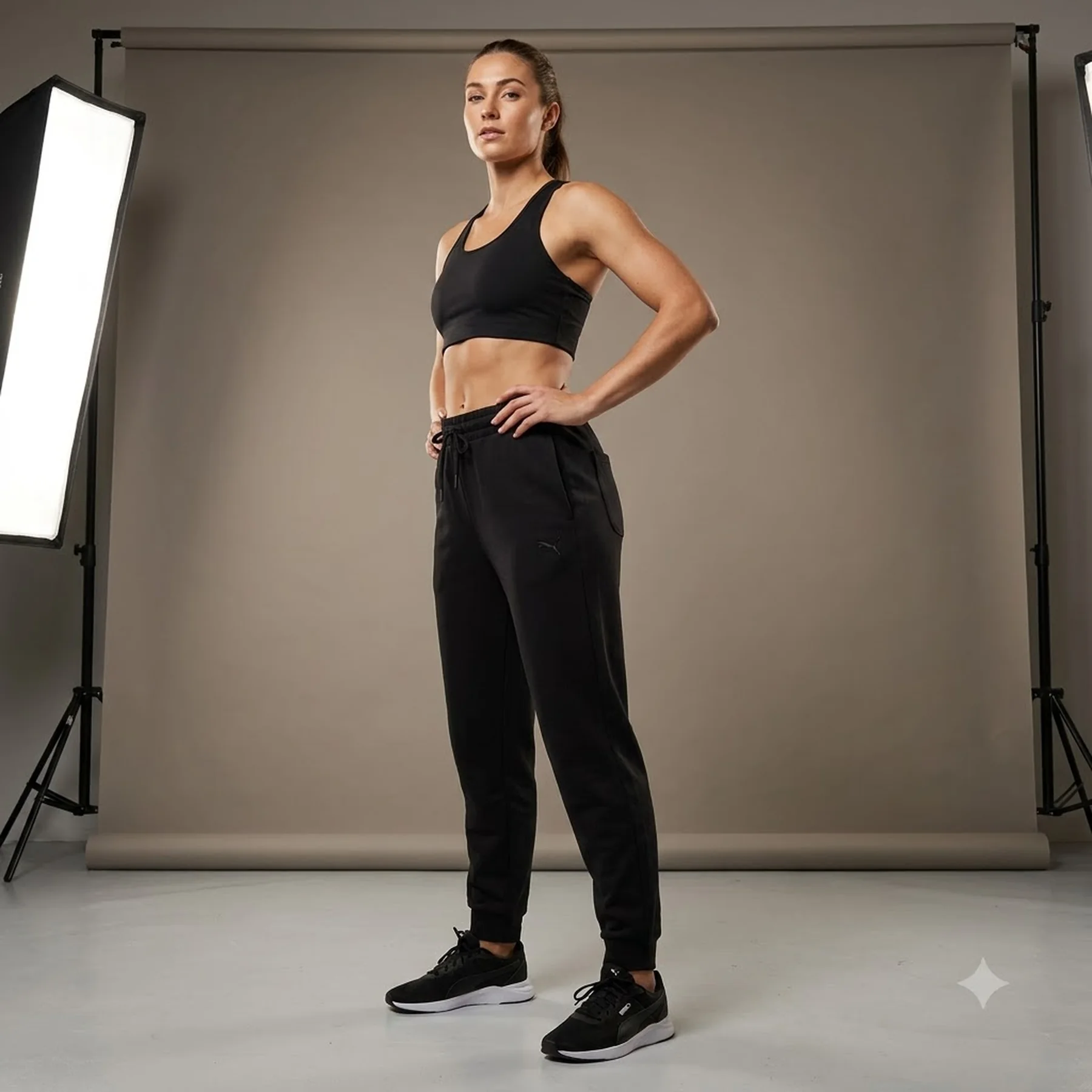 Брюки жіночі Puma Comfort High-Waist Sweatpants (68566701)