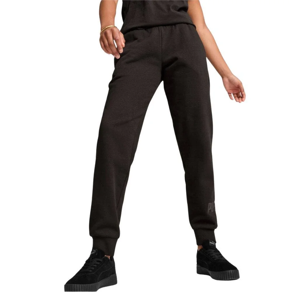 Брюки жіночі Puma Ess+ Animal Pants Black (681496-01)
