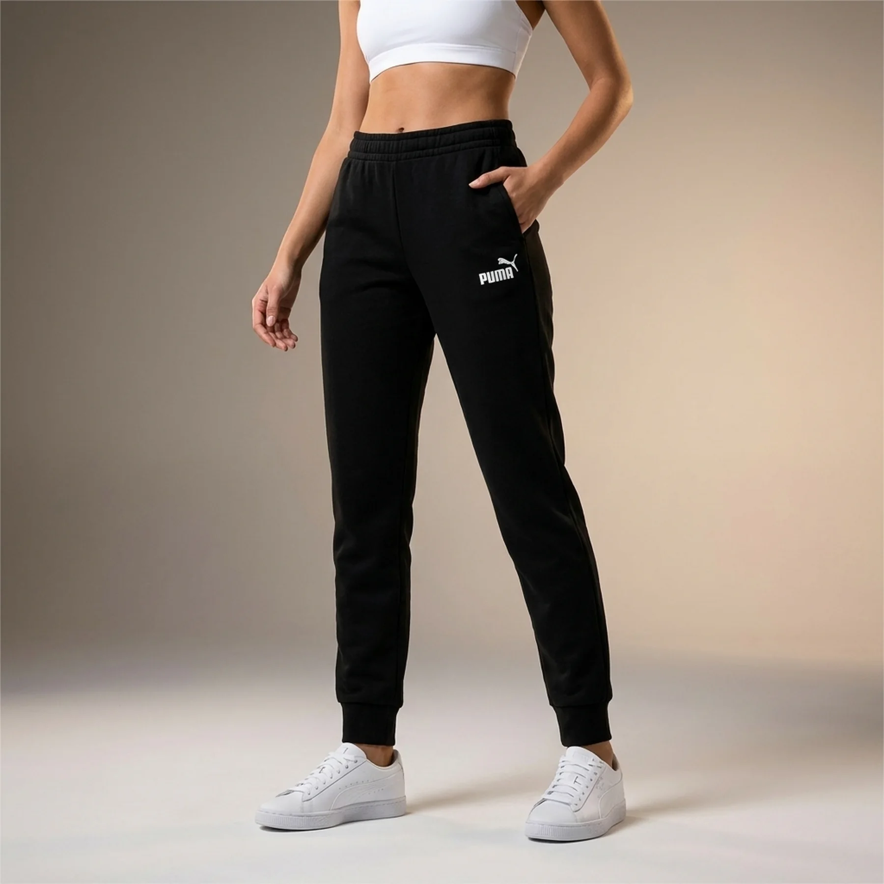 Брюки жіночі Puma Essentials Sweatpants Black (846864-01)