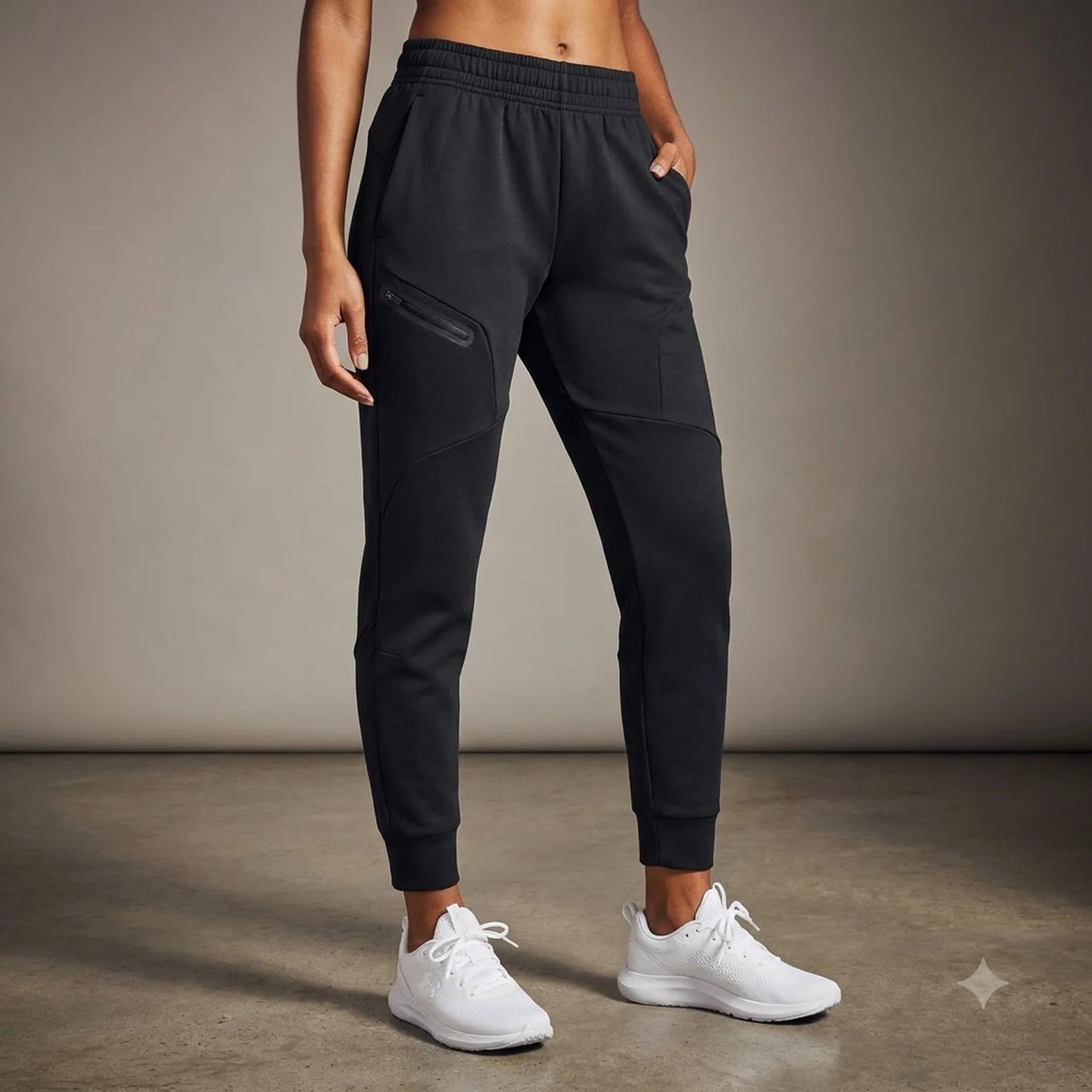 Брюки жіночі Under Armour Unstoppable Flc Jogger Black (1379846-001)