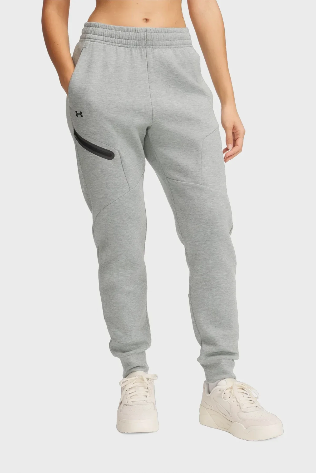 Брюки жіночі Under Armour Unstoppable Flc Jogger Grey (1379846-348)