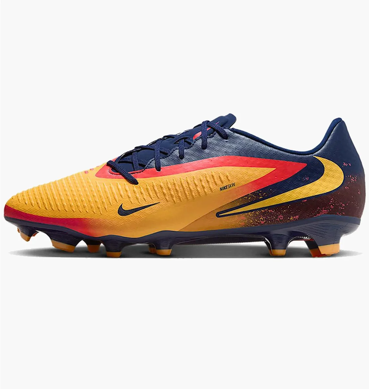 Бутси чоловічі Nike Phantom 6 Low Acad Fg/Mg Eh Orange/Blue (HQ2314-800)