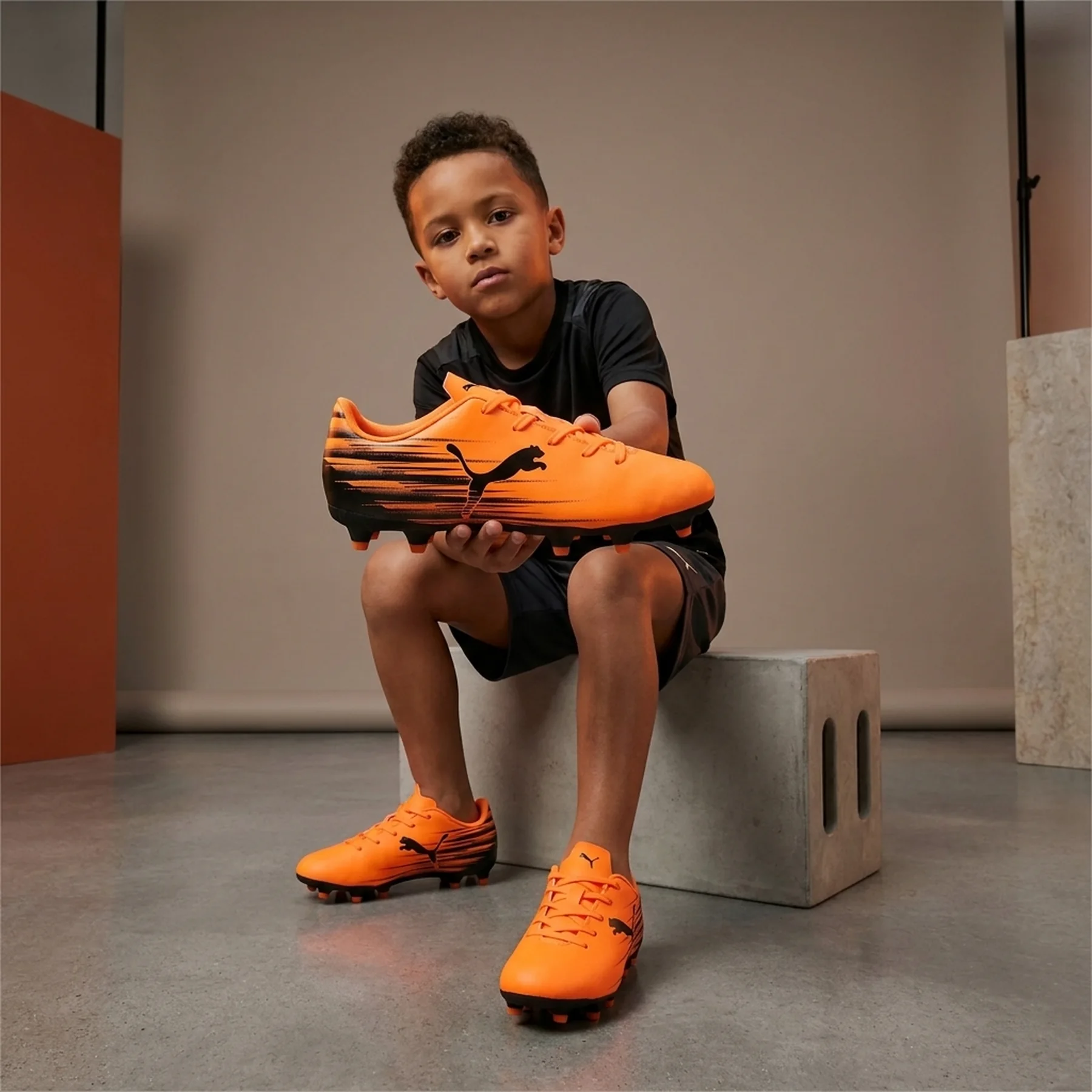 Бутси дитячі Puma Attacanto Fg/Ag Orange (108496-04)